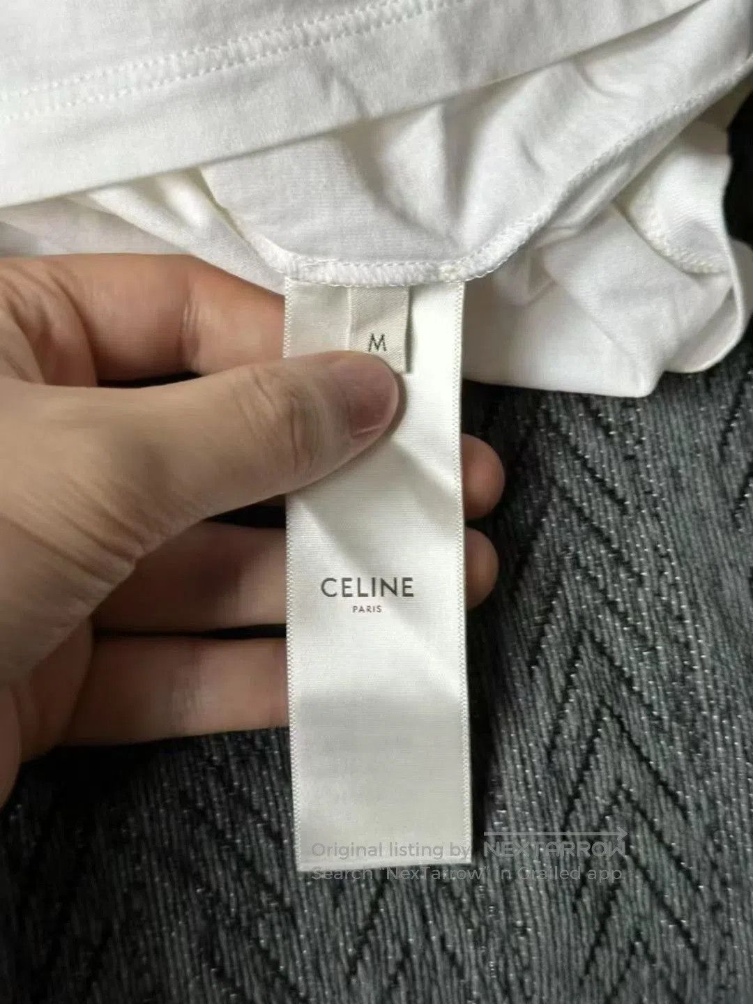 Celine Celine White Carriage Print Short. Size M / US 6-8 / IT 42-44 - 4 Thumbnail