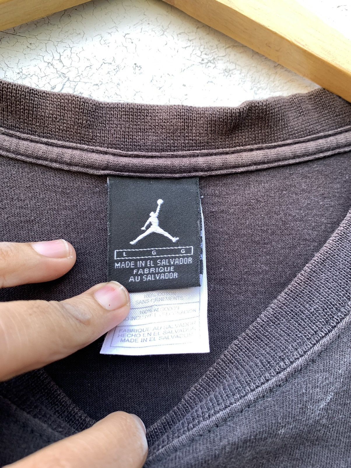 Jordan Brand × Vintage Vintage jordan tshirt Size US L / EU 52-54 / 3 - 3 Thumbnail