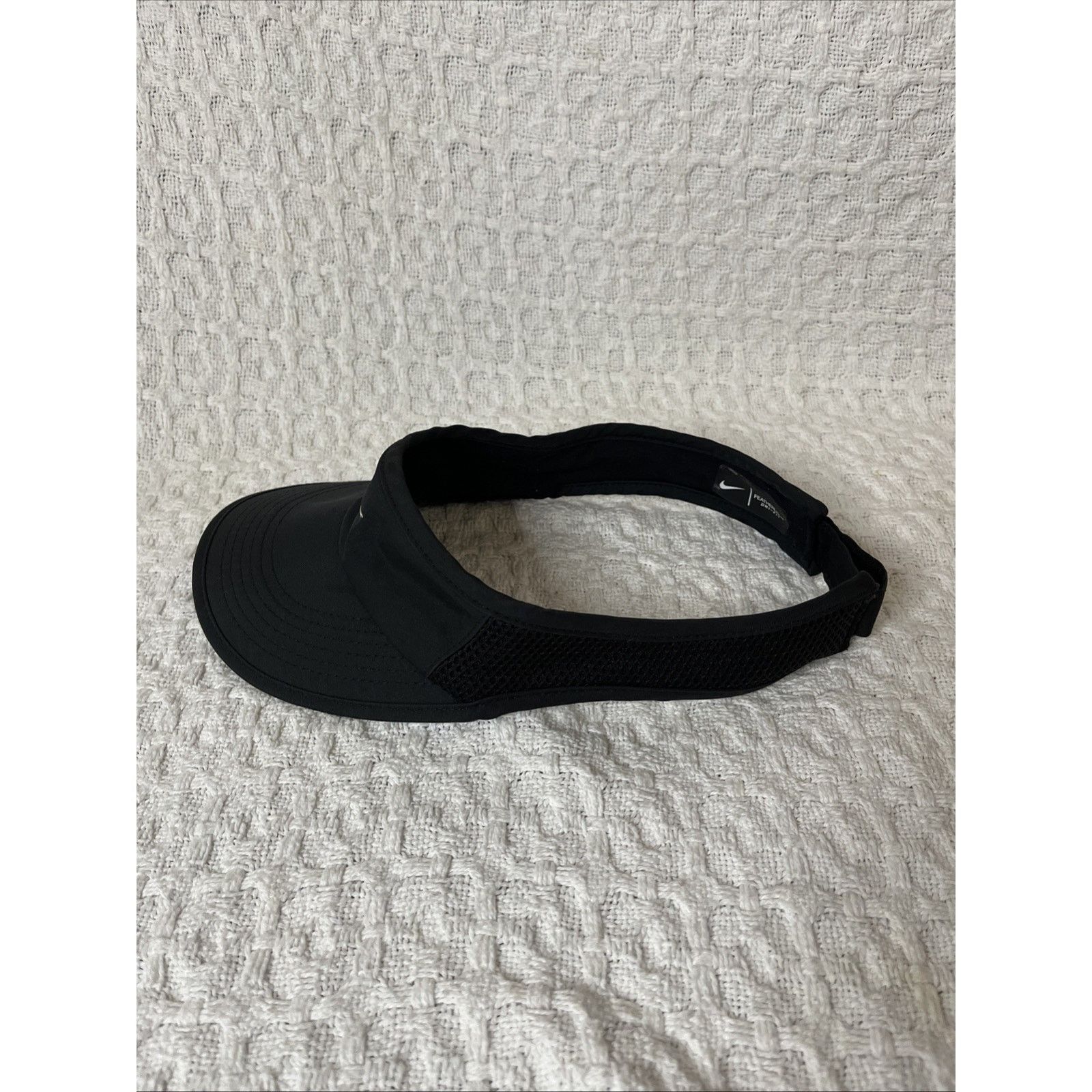 Nike Nike AW84 Dri Fit Golf Visor Black Reflective Swoosh Size ONE SIZE - 2 Thumbnail