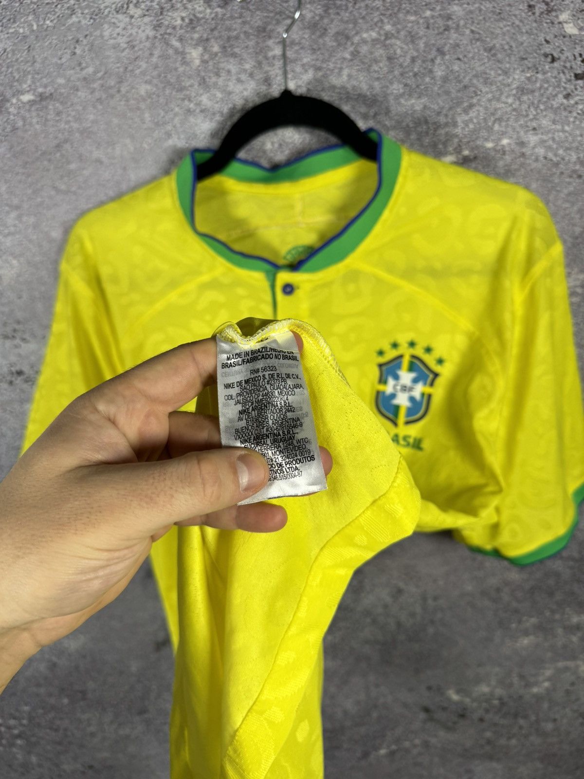 Nike × Vintage Vintage Brazil National Team 2022 Nike Soccer Jersey 2XL Size US XXL / EU 58 / 5 - 11 Thumbnail