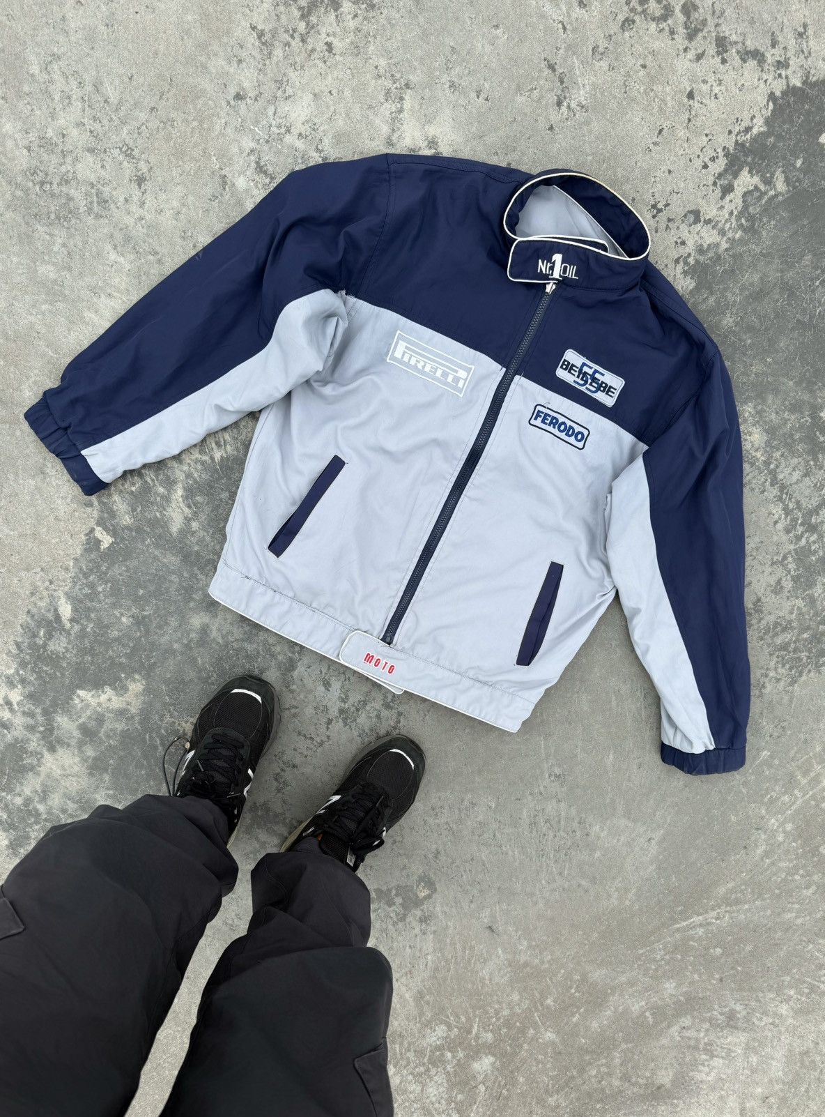 Other Vintage Y2K Harrison Racing Moto Pirelli F1 Track Jacket Size US L / EU 52-54 / 3 - 2 Thumbnail