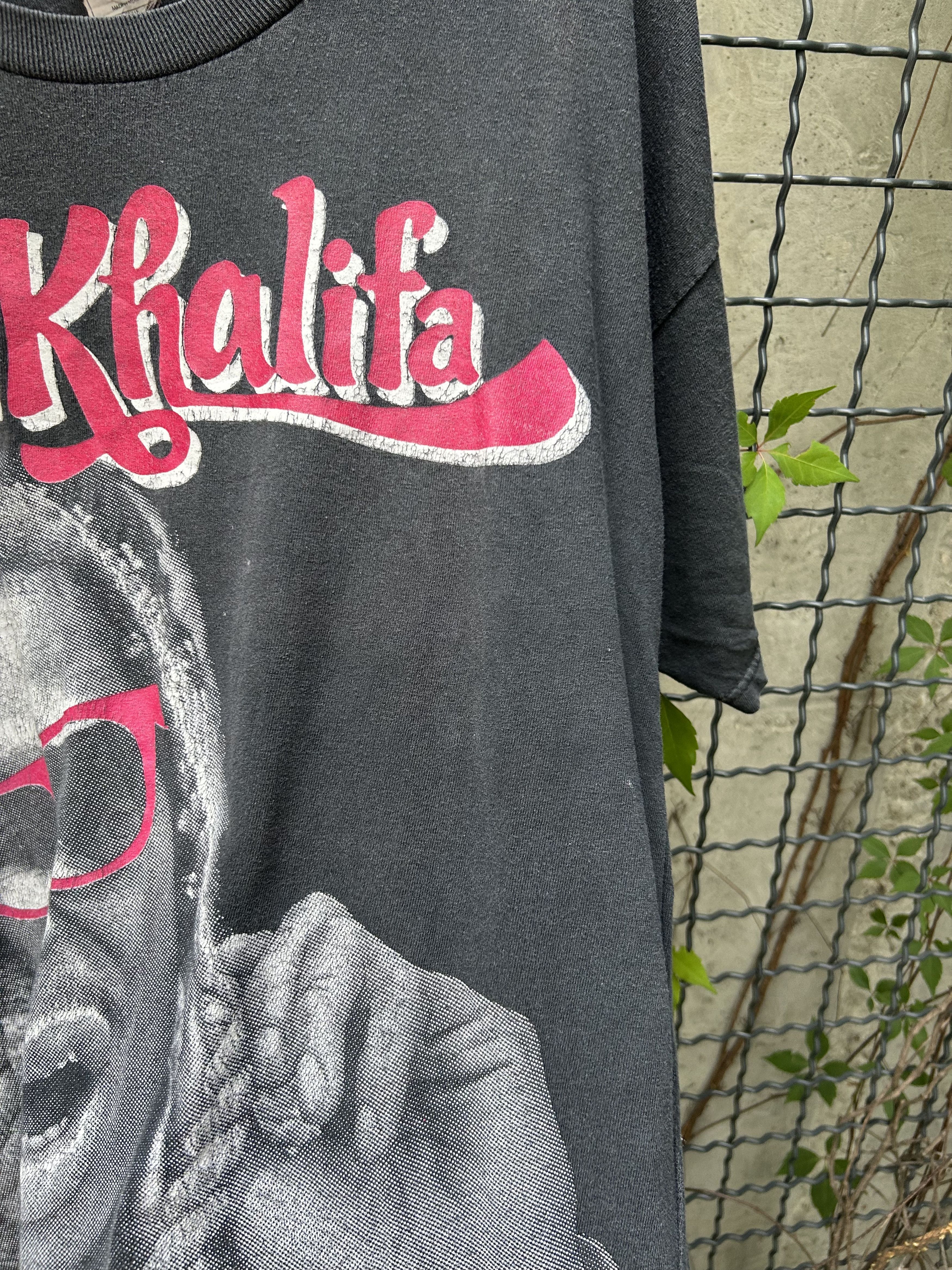 Rap Tees Vintage 2000s Wiz Khalifa Rap T-shirt Size US XL / EU 56 / 4 - 13 Thumbnail