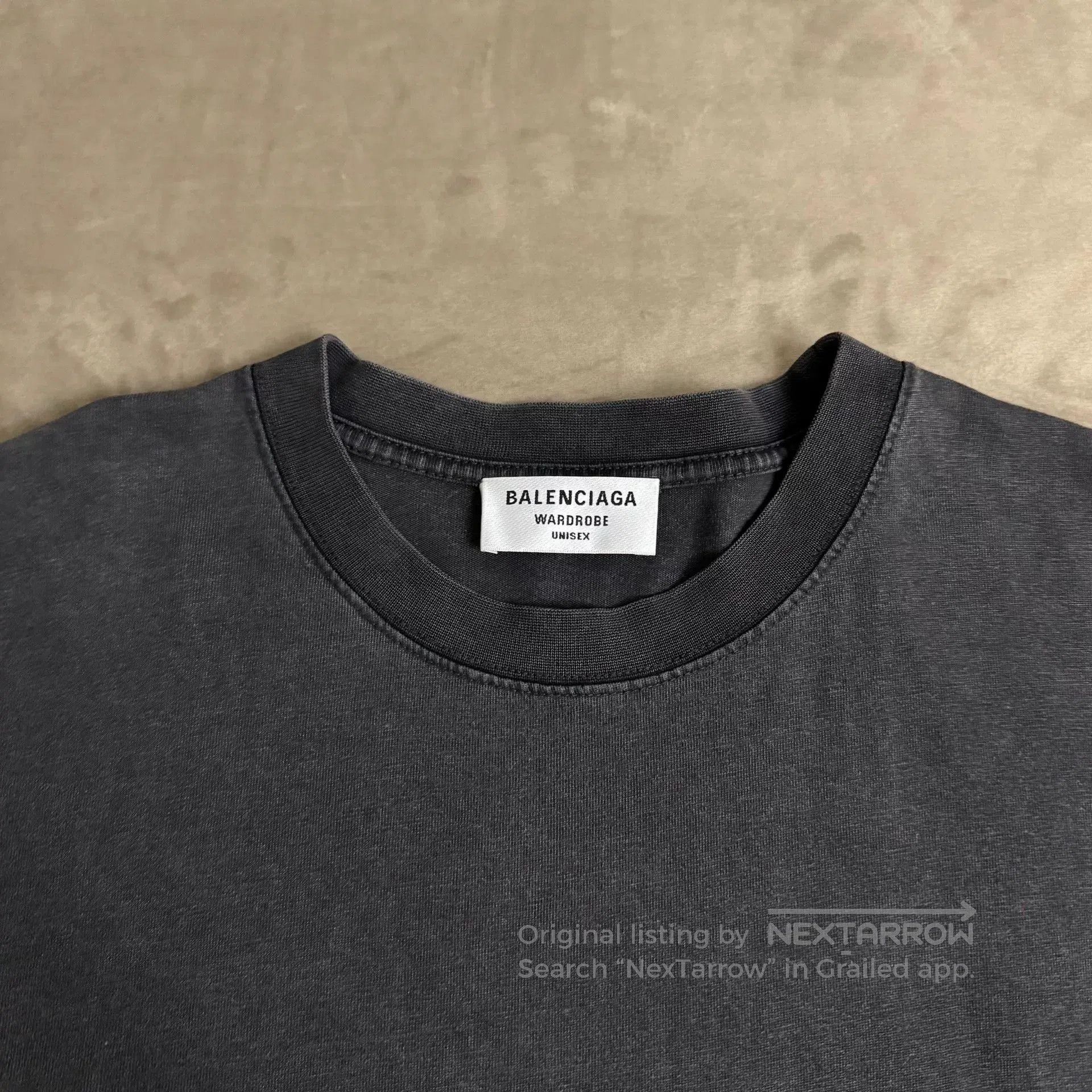 Balenciaga Balenciaga Reverse Embroidery Logo T. Size US XS / EU 42 / 0 - 5 Thumbnail