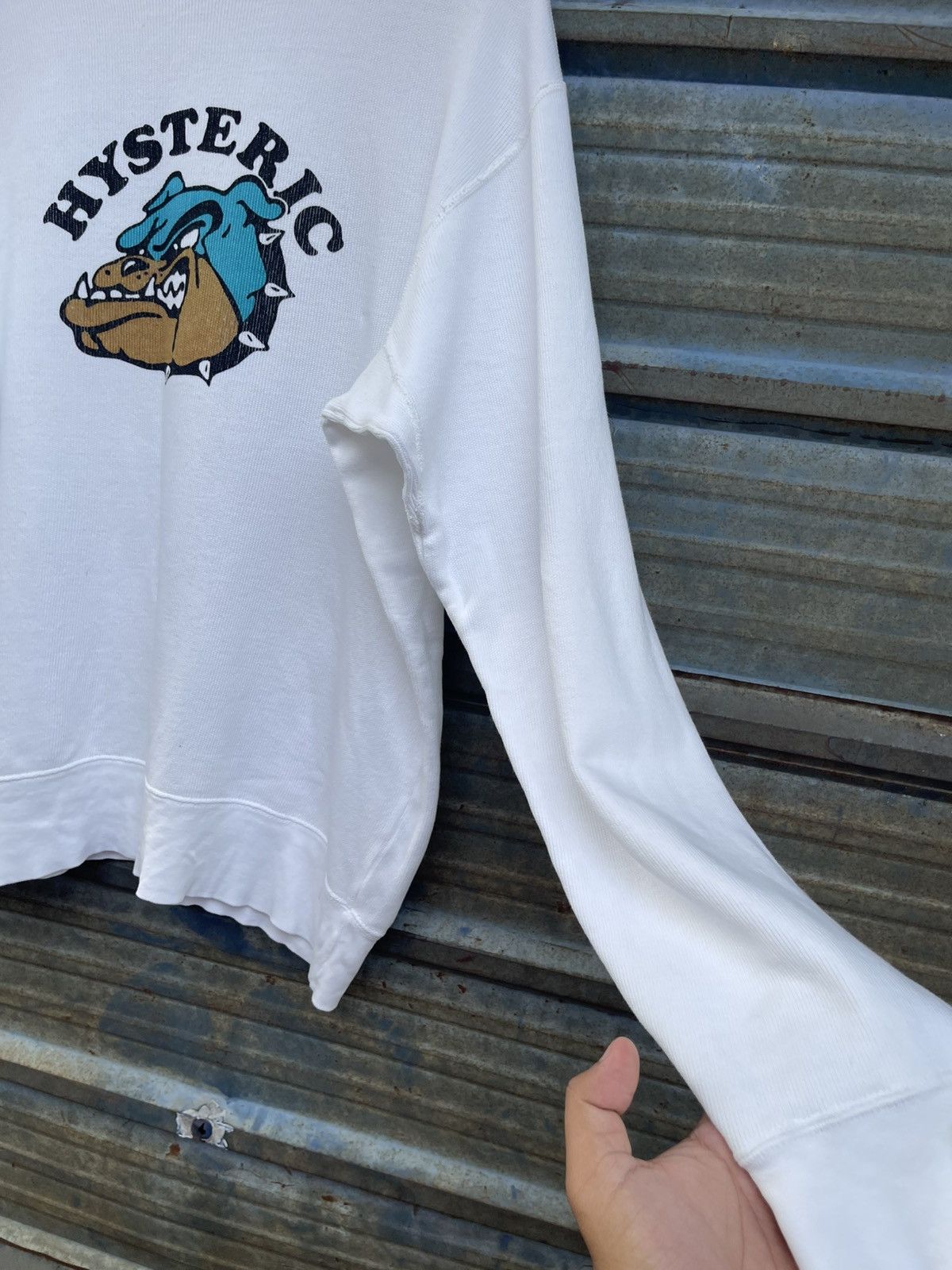 Hysteric Glamour Vintage Hysteric Glamour Bulldog Thermal Longsleeve Size US L / EU 52-54 / 3 - 6 Thumbnail