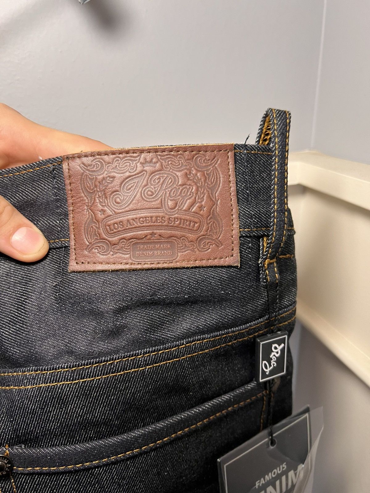 J Brand J-brand famous raw indigo selvedge denim jeans Size US 34 / EU 50 - 19 Thumbnail