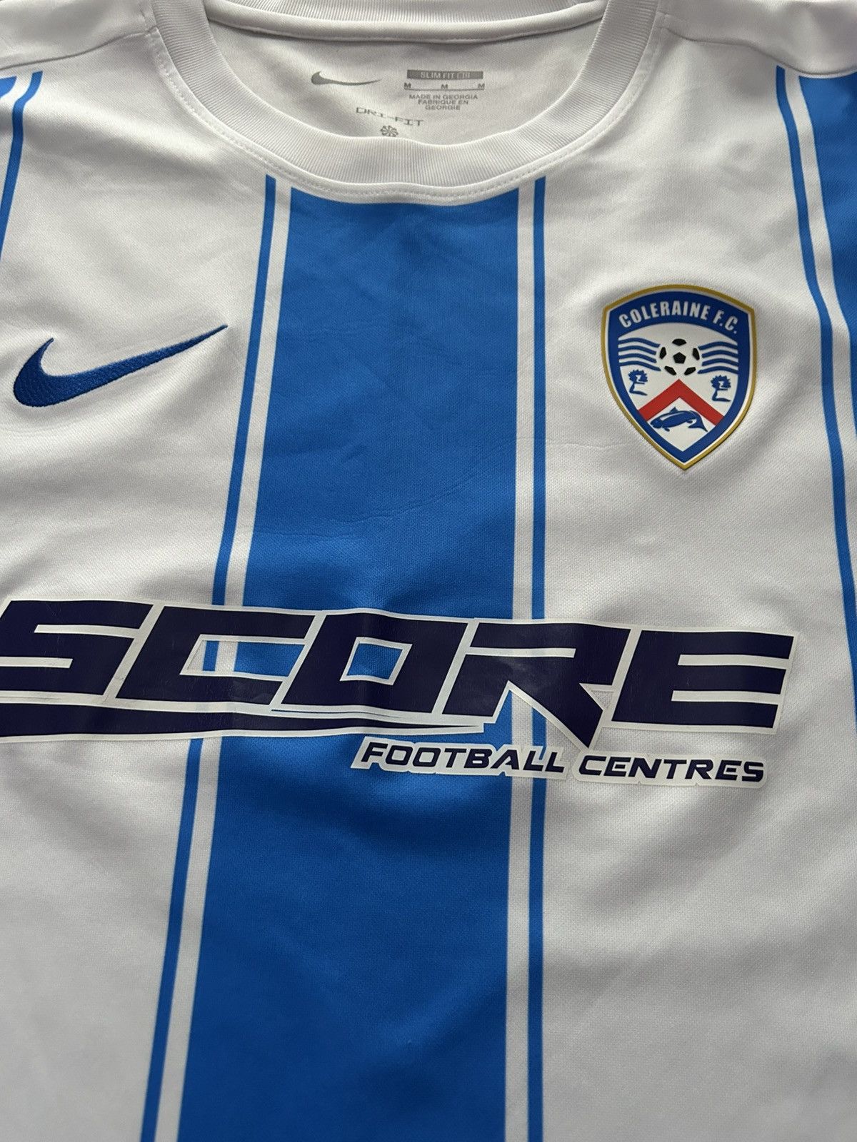 Nike Coleraine 2022/2023 Home Football Shirt Soccer Jersey Size M Size US M / EU 48-50 / 2 - 8 Thumbnail