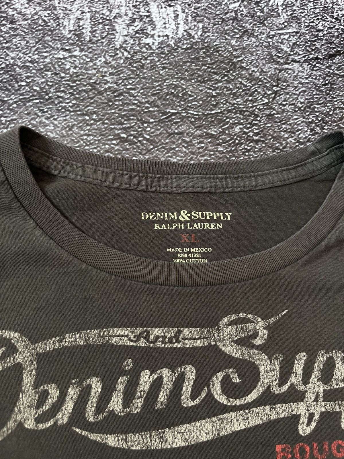 Denim & Supply Ralph Lauren Denim Supply Speed Demons Faded T-Shirt Ralph Lauren NY y2k Size US XL / EU 56 / 4 - 4 Thumbnail