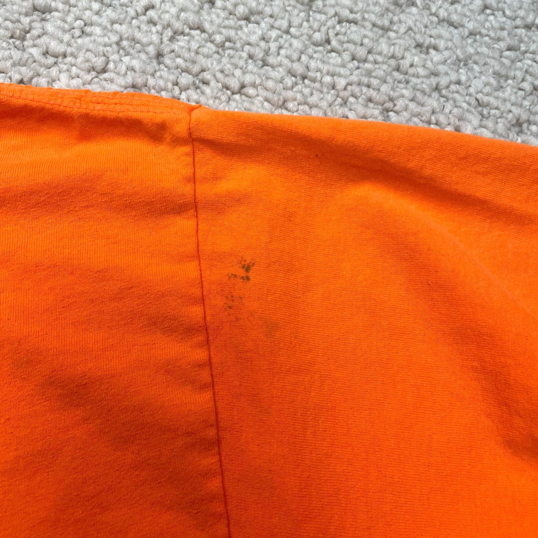 Gildan Gildan Dry Blend Shirt Mens 2XL Orange Short Sleeve Pocket Tee Adult Solid Size US XXL / EU 58 / 5 - 4 Thumbnail