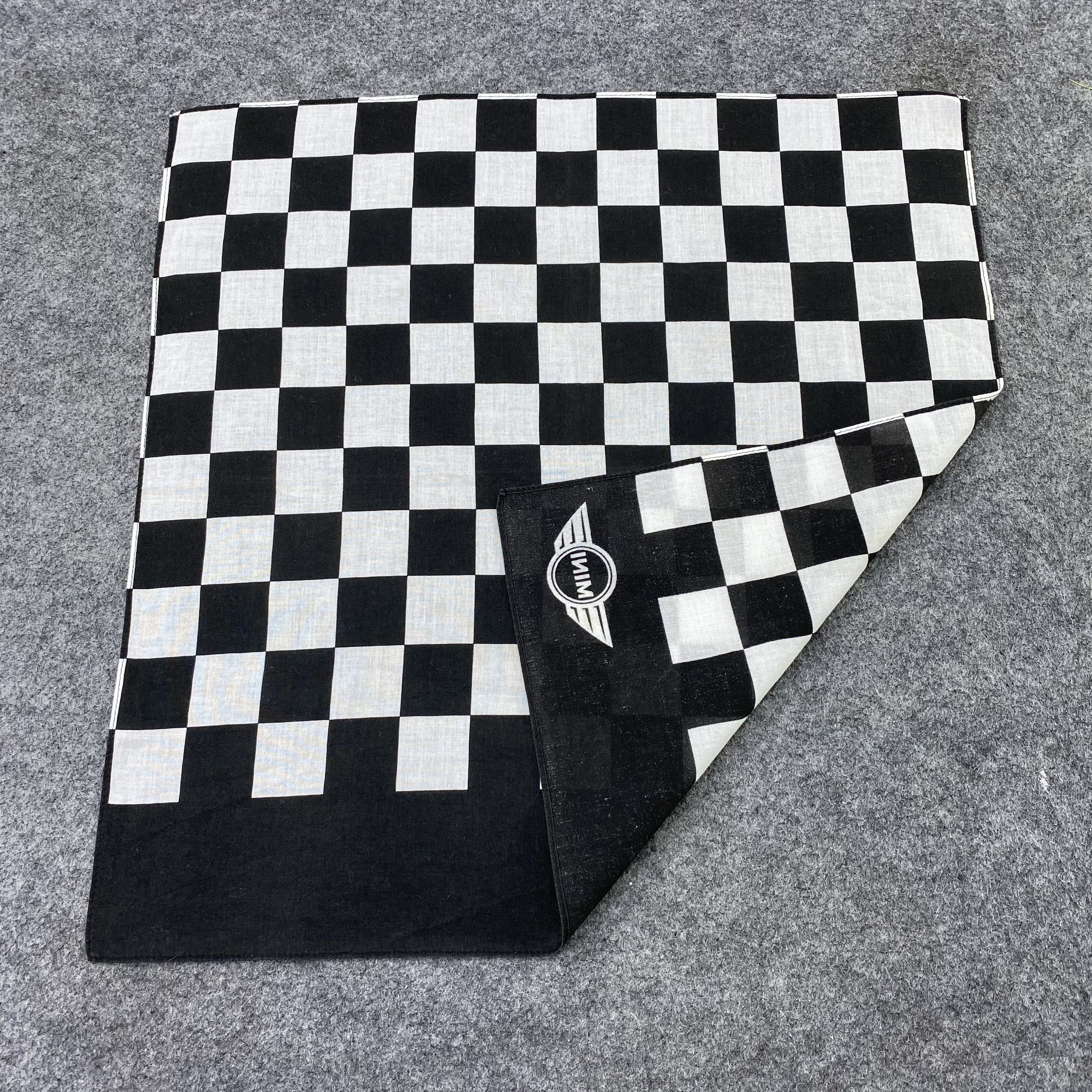 Vintage VINTAGE MINI COOPER Bandana Neckerchief HandkerchiefB1402 Size ONE SIZE - 6 Thumbnail