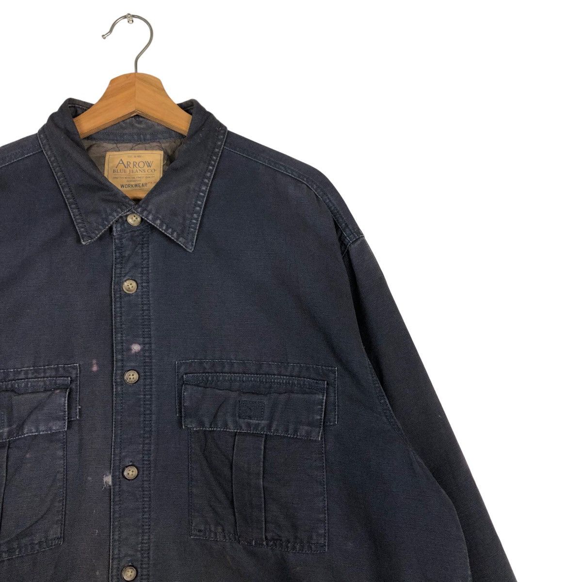 Japanese Brand 🔥Vintage Worker Sun Faded Design Arrow Cargo Pocket Japan Size US XL / EU 56 / 4 - 6 Thumbnail