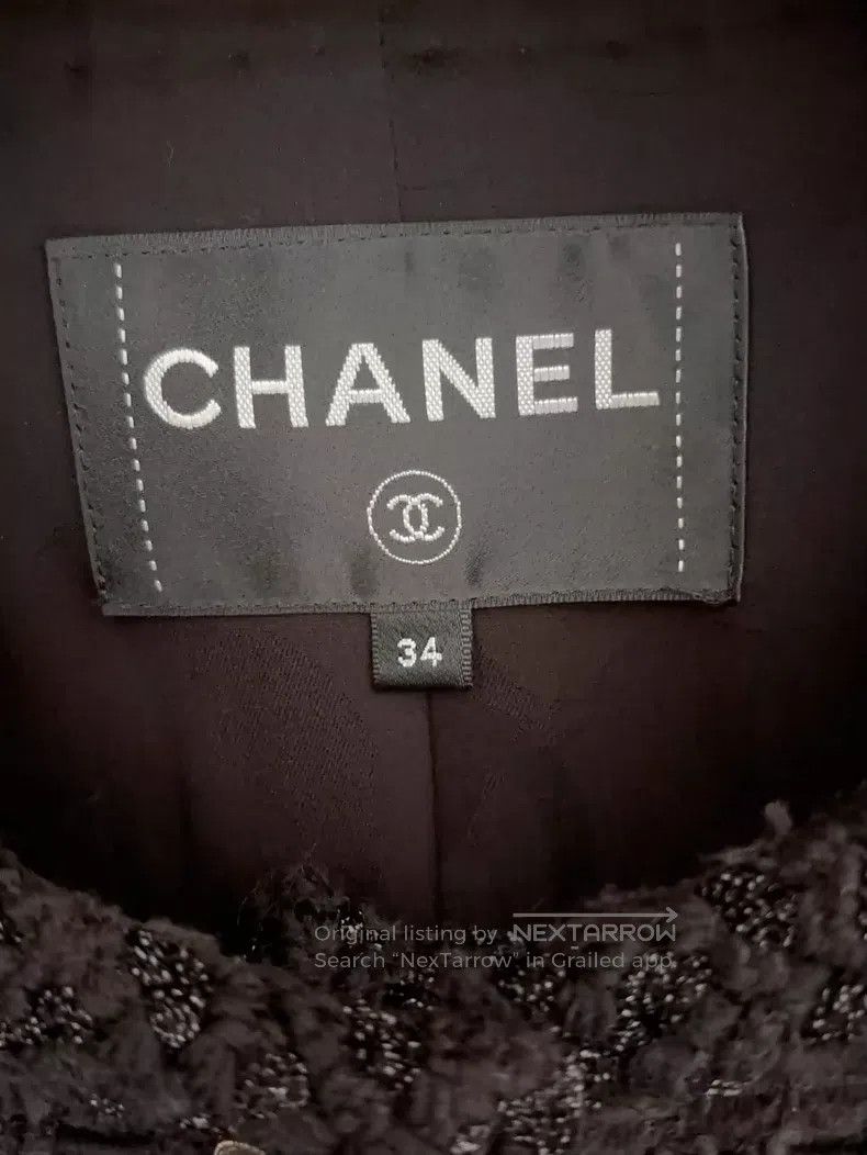 Chanel Chanel Black coat Size XXS / US 00 / IT 34 - 2 Thumbnail