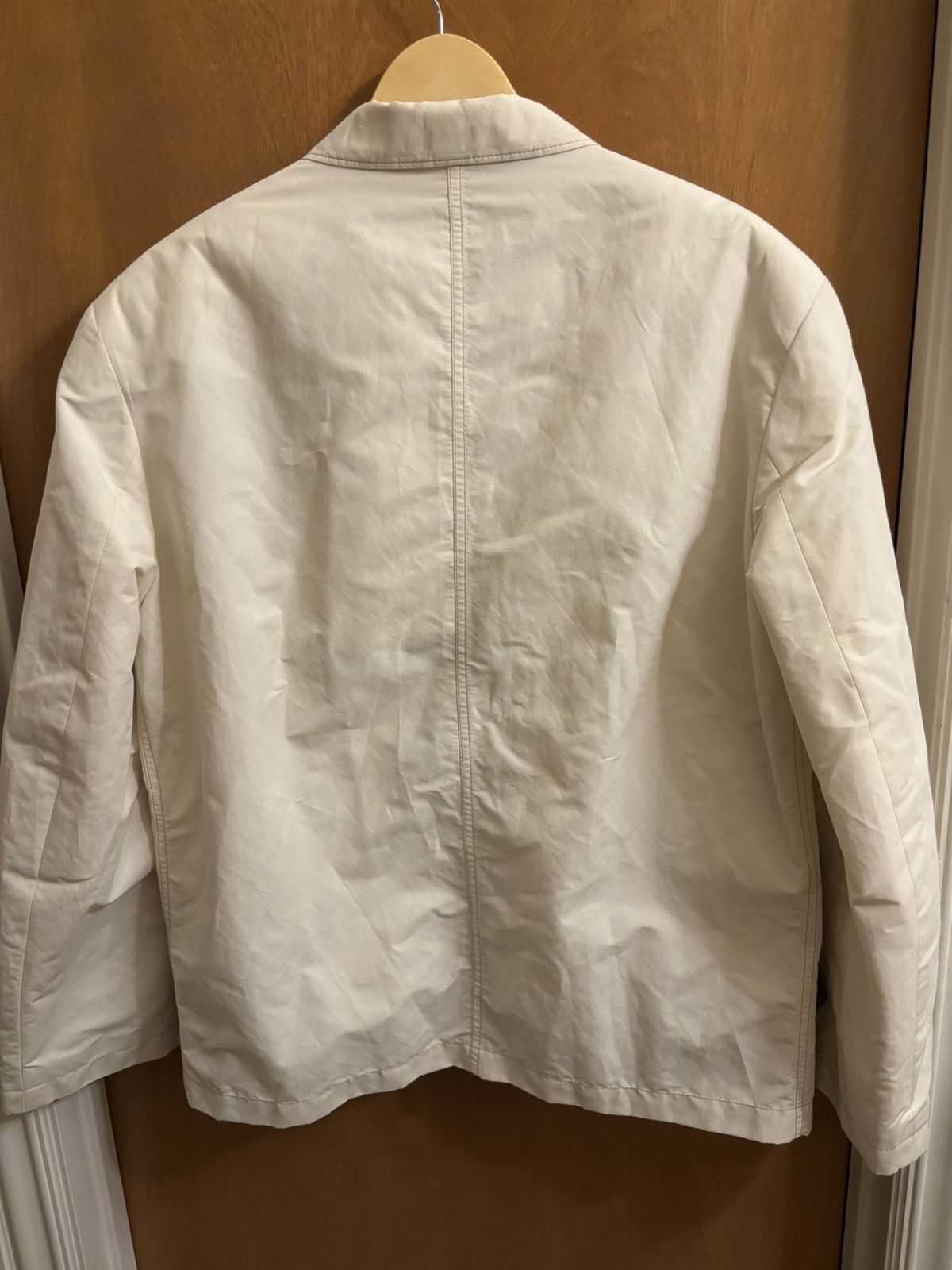 Lemaire Lemaire Off-White Short Blazer Size 46S - 8 Thumbnail
