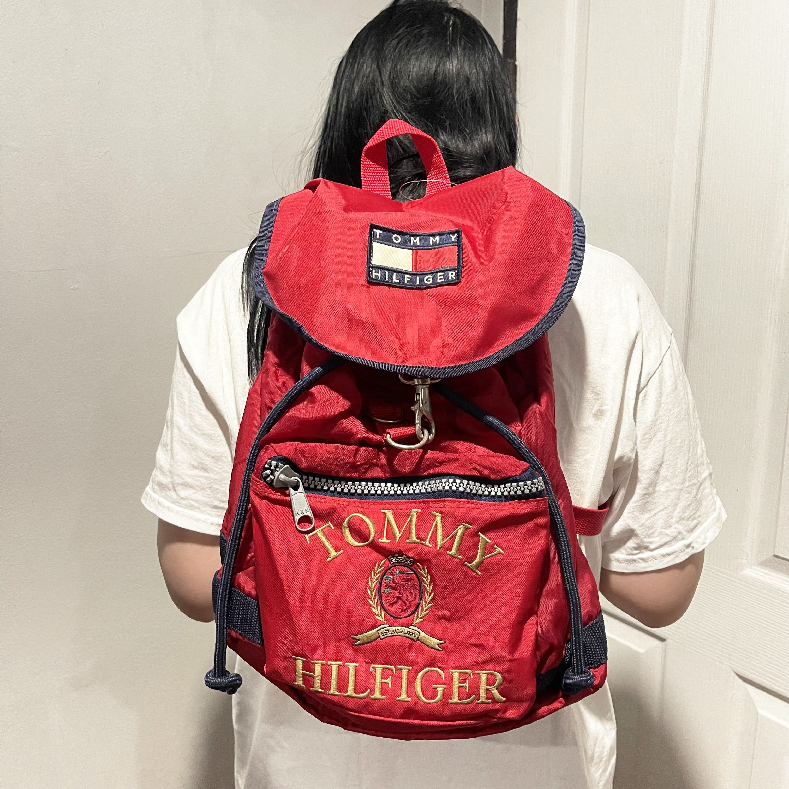 Tommy Hilfiger Vintage 90s Tommy Hilfiger Backpack Size ONE SIZE - 1 Thumbnail