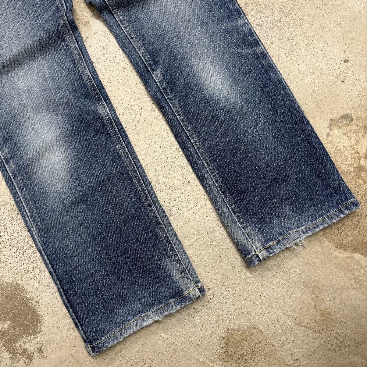 Edwin Vintage Edwin Faded Distressed Jeans Pants Size 29" - 5 Thumbnail