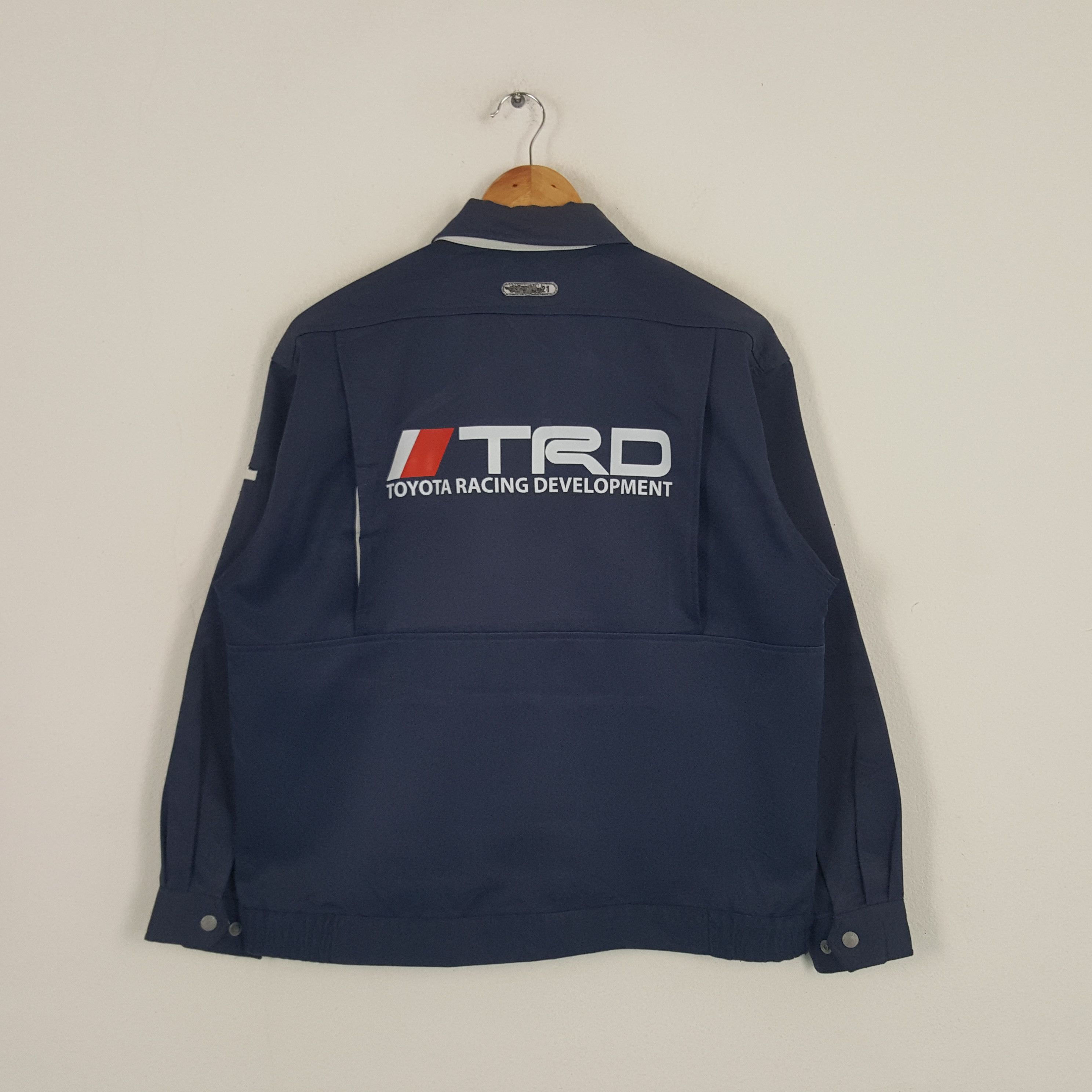 Japanese Brand × Vintage Vintage TRD Toyota Racing Developement Japan Custom Jacket Size US M / EU 48-50 / 2 - 1 Thumbnail