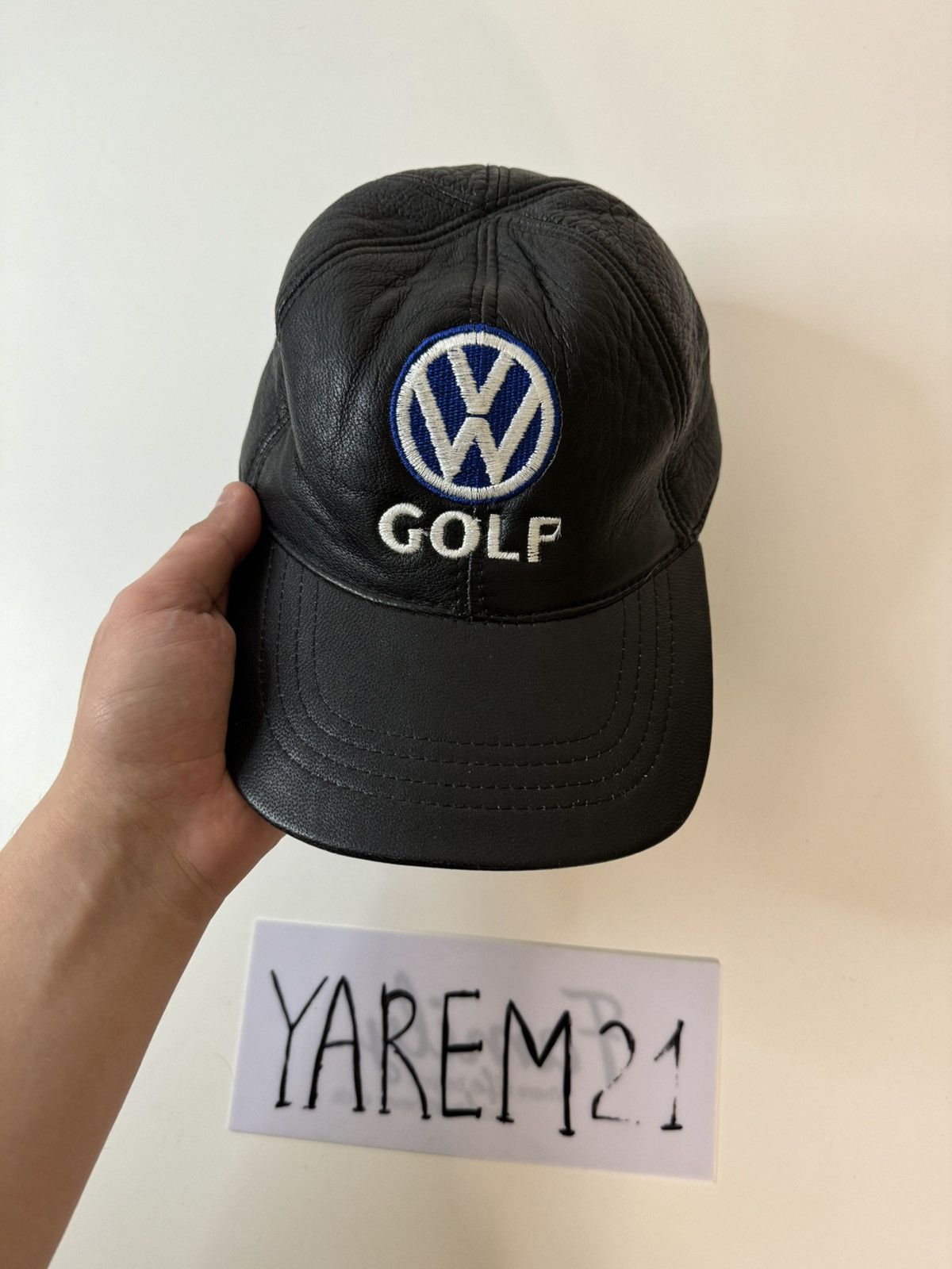 Vintage Volkswagen Golf cap hat Size ONE SIZE - 2 Thumbnail