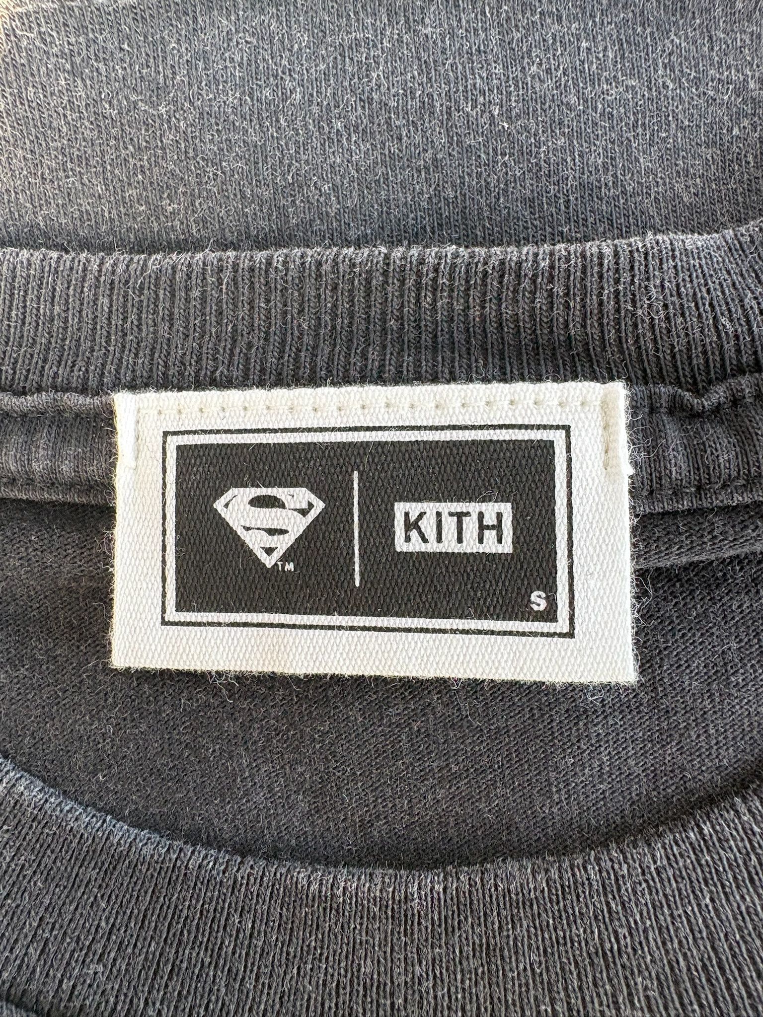 Kith Kith x Superman "Flight" Vintage Tee (Black) Size US S / EU 44-46 / 1 - 3 Thumbnail