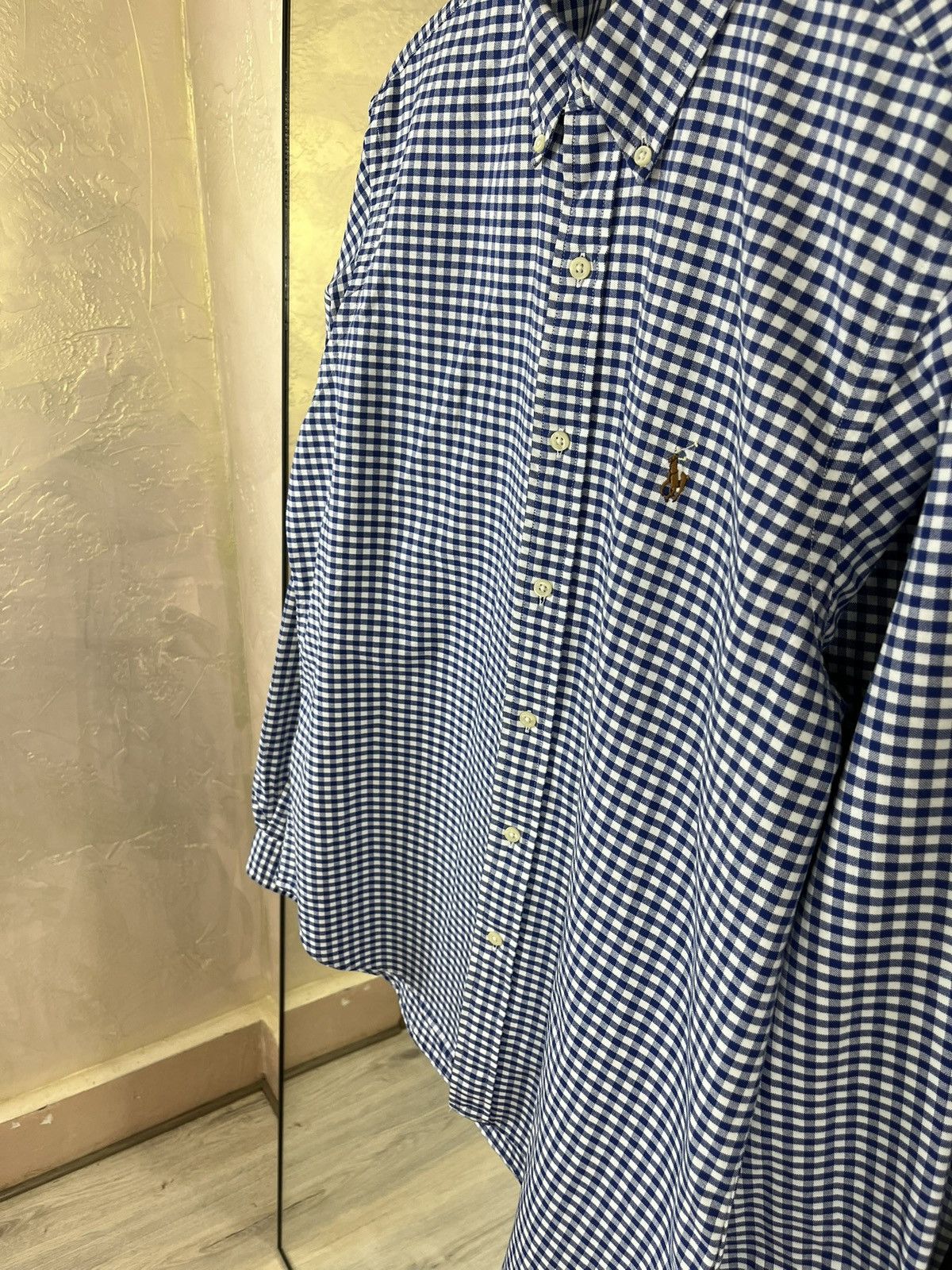 Polo Ralph Lauren Polo Ralph Lauren Gingham Crisp Cotton Button-Down Shirt Size US L / EU 52-54 / 3 - 6 Thumbnail