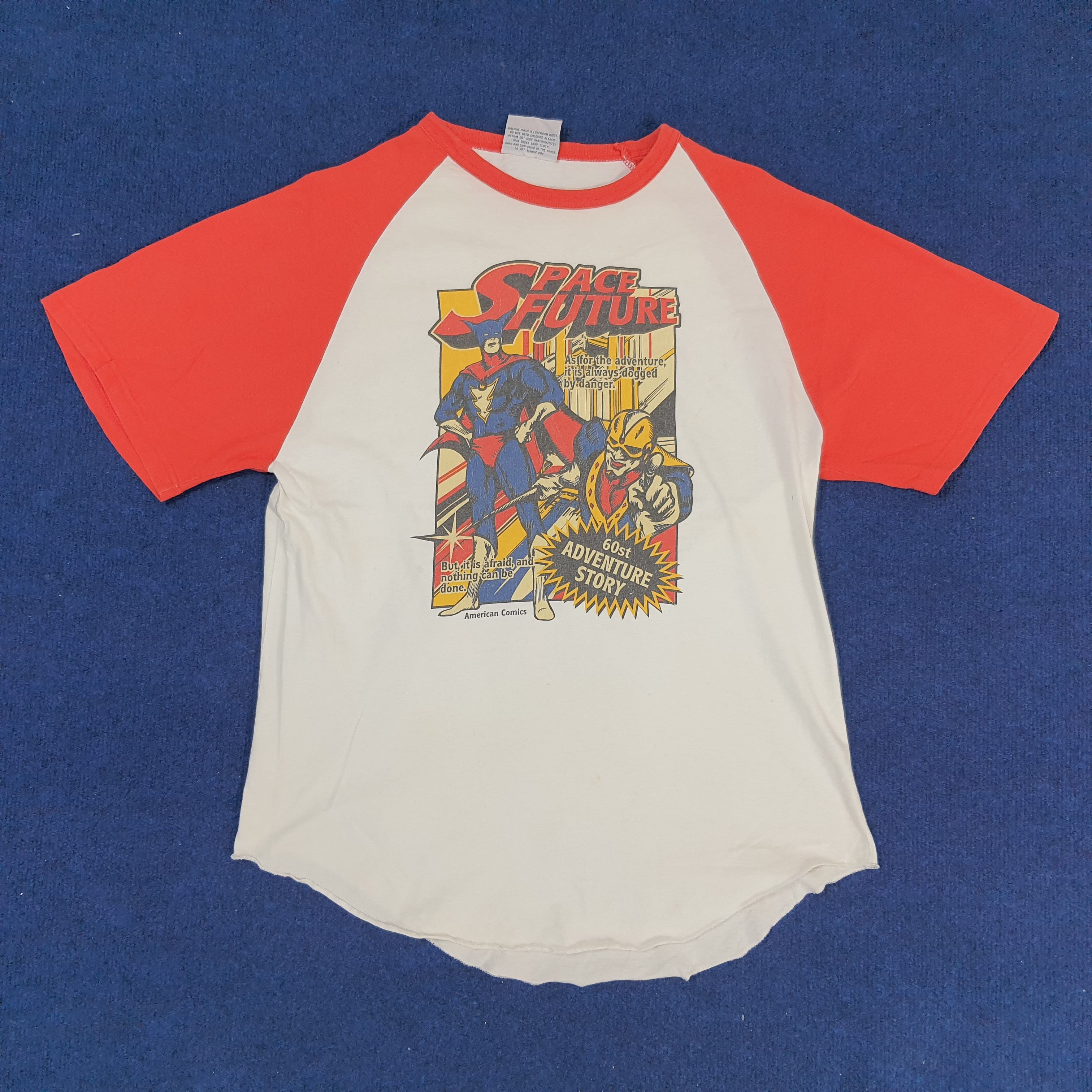 Vintage Vintage Space Future 90s American Super Hero Comics Tshirt Size US M / EU 48-50 / 2 - 1 Thumbnail