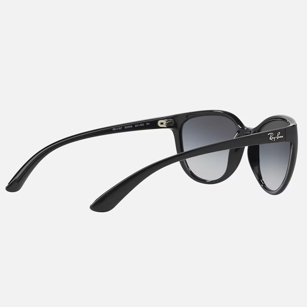 RayBan Ray Ban RB4167 601/8G 59 20 130 Polished Black Frame Gray Size ONE SIZE - 5 Thumbnail