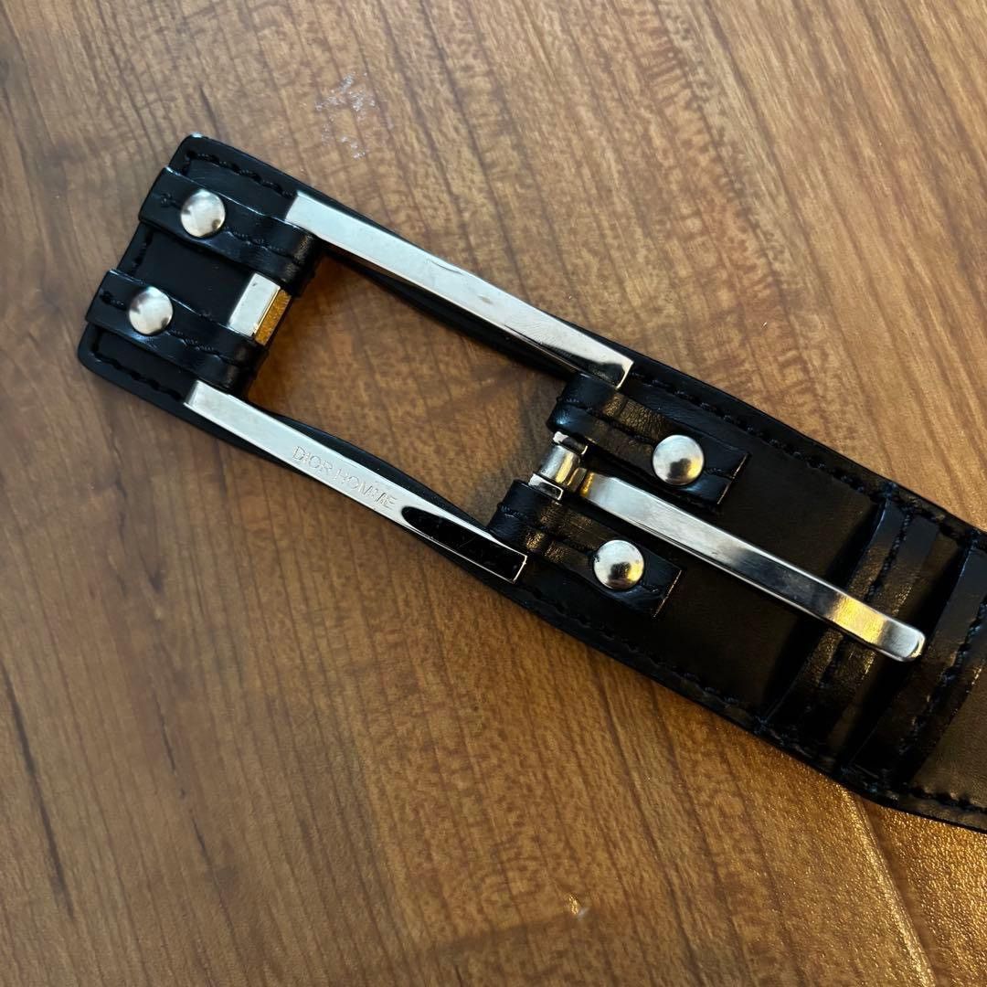 Hedi Slimane Dior Homme Belt Size 34 - 2 Thumbnail