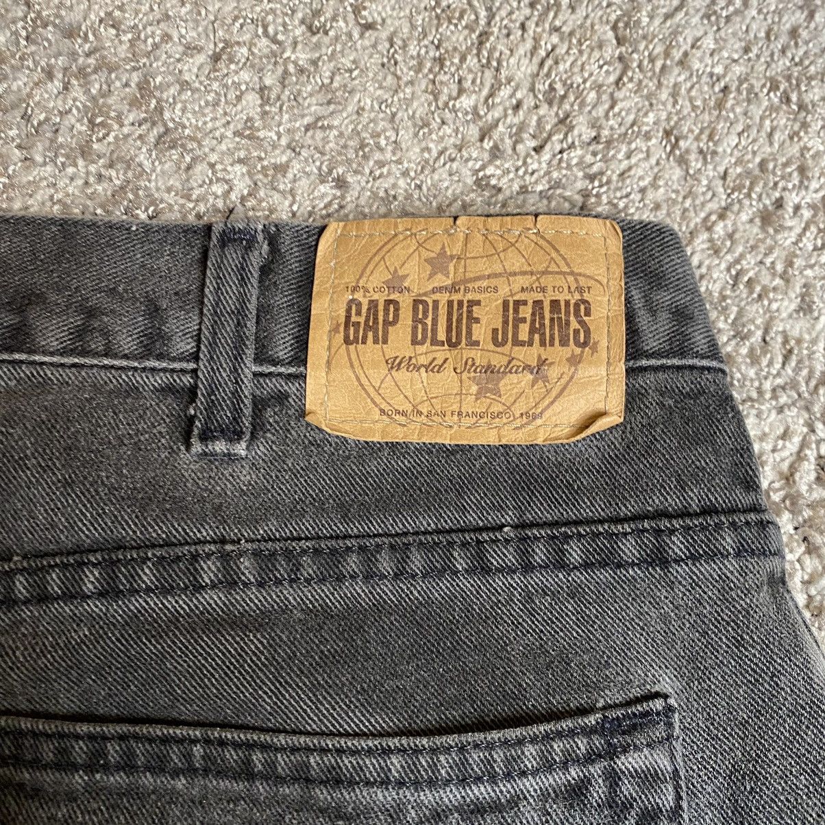 Gap Vintage GAP Denim Jeans 36x30 Easy Fit Black Dark Wash Size US 36 / EU 52 - 3 Thumbnail