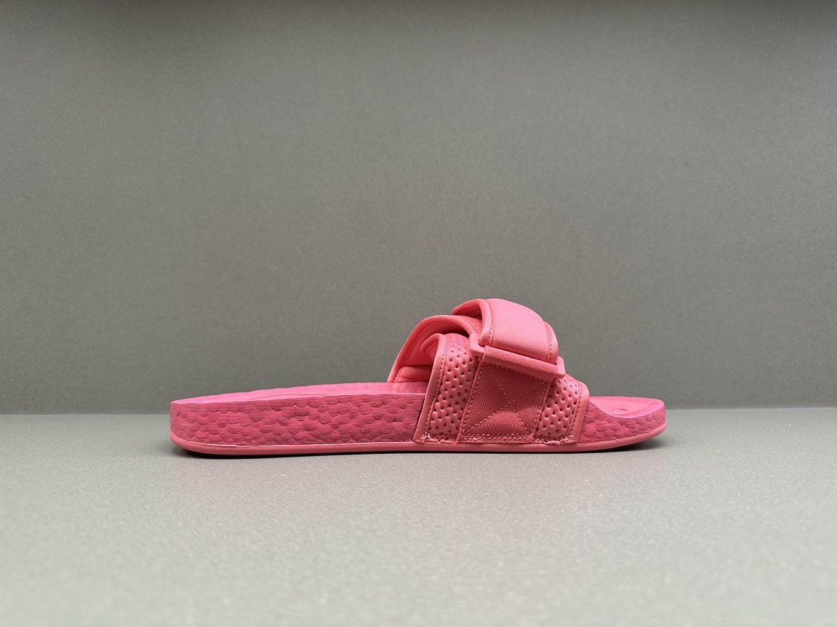 Adidas × Pharrell Adidas Boost Slide Pharrell Semi Solar Pink Size US 7 / IT 37 - 6 Thumbnail
