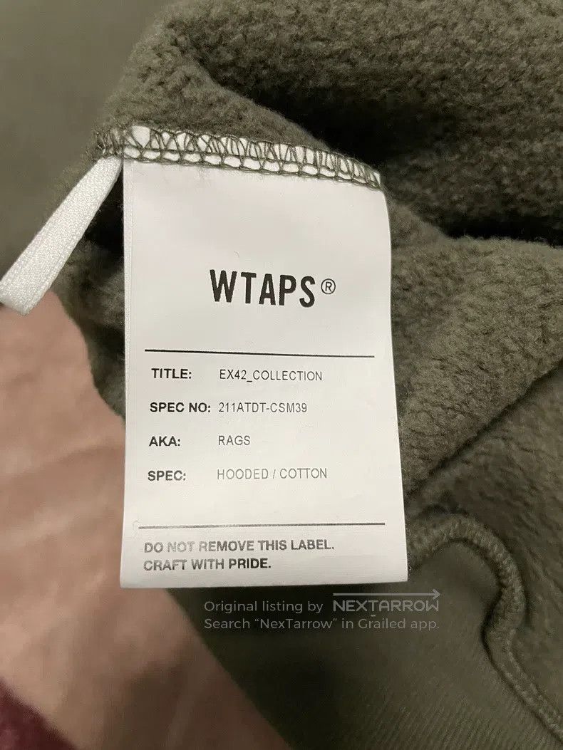 Wtaps Wtaps Fleece Destroyed Patchwork Sweatshirt Green Size US L / EU 52-54 / 3 - 5 Thumbnail