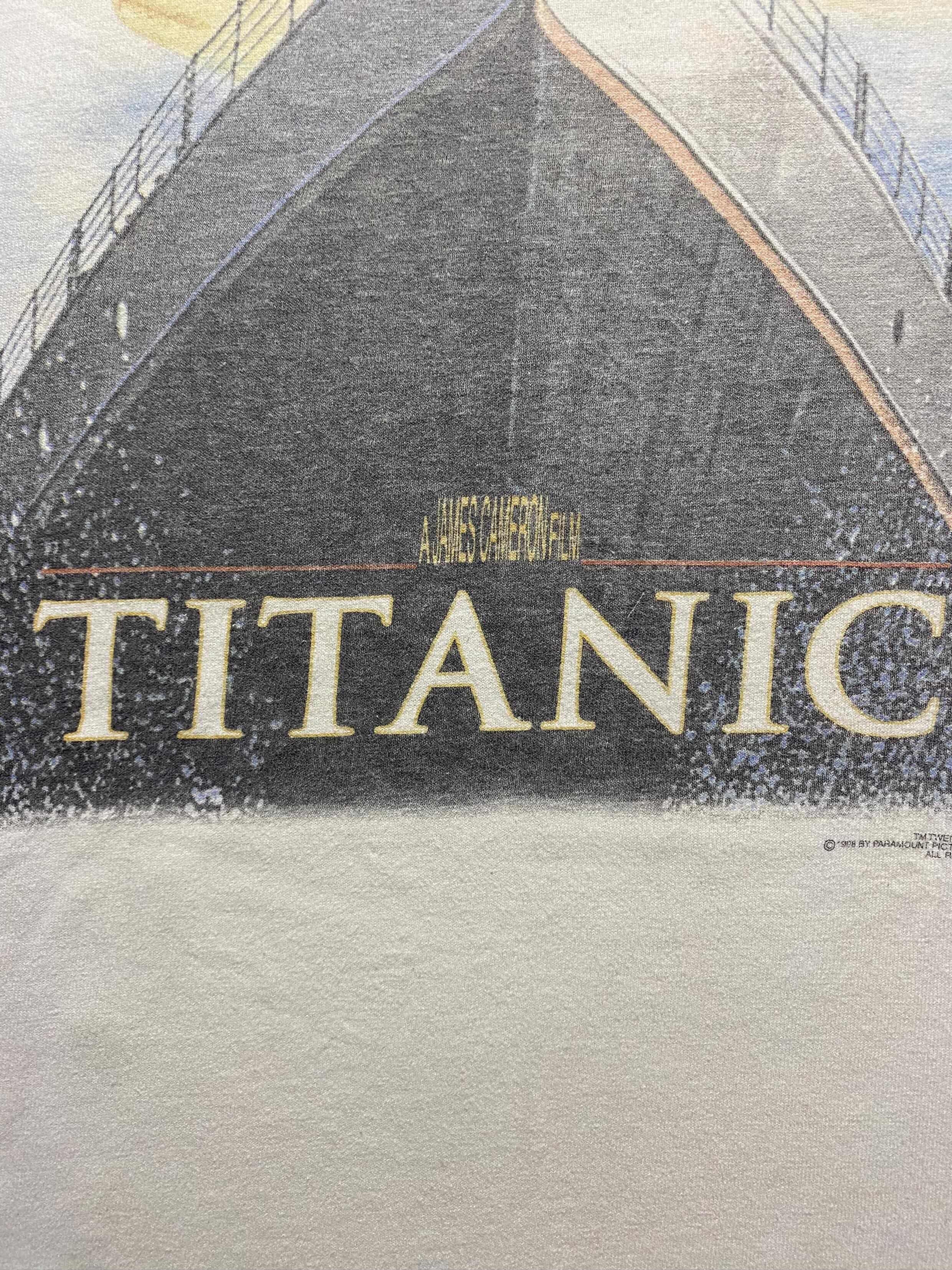 Vintage Titanic James Cameron Promo Movie Paramount Pictures 1998 Size US L / EU 52-54 / 3 - 5 Thumbnail