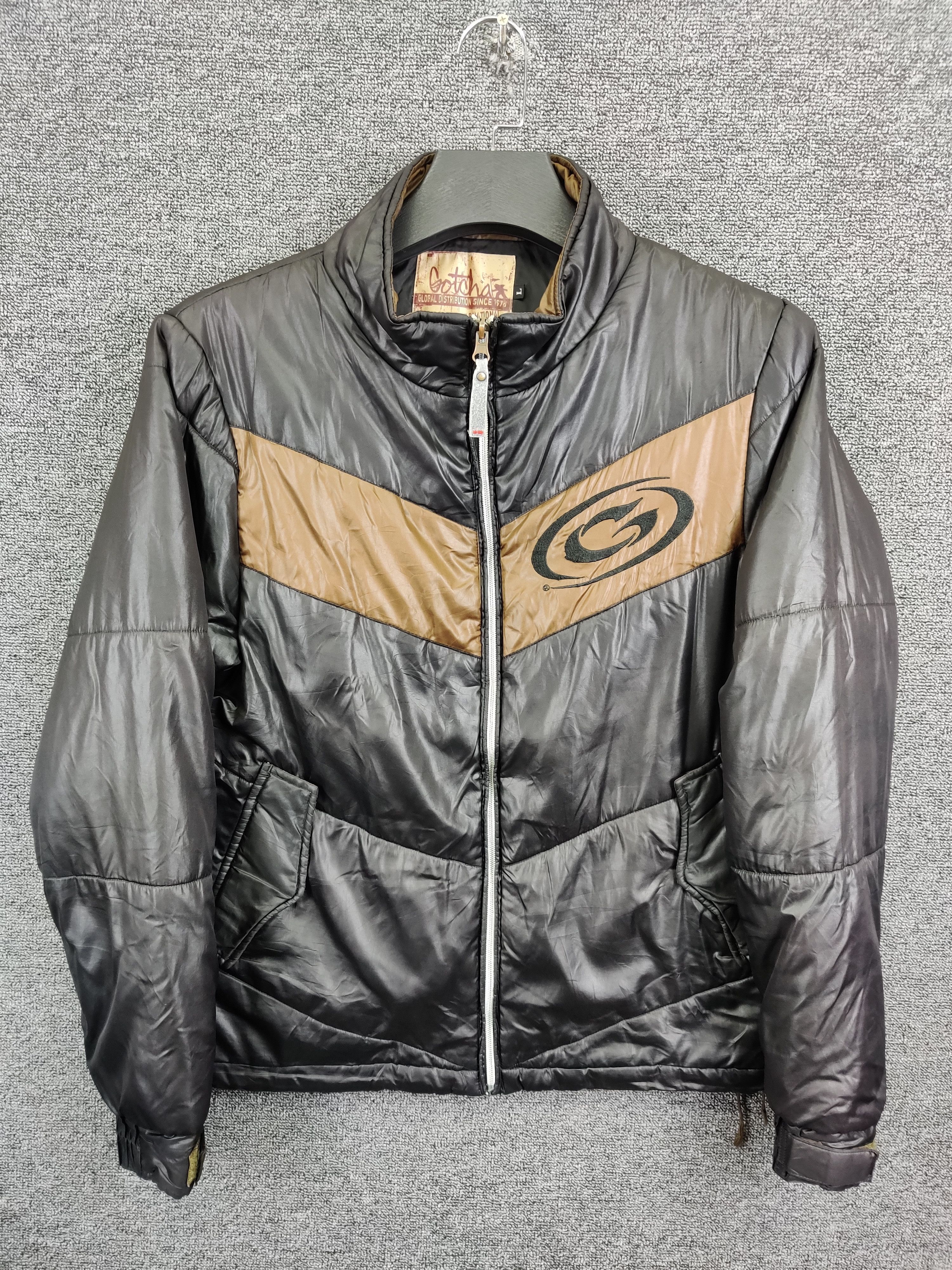 Gotcha Vintage 90s Gotcha Puffer Jacket Size US L / EU 52-54 / 3 - 1 Thumbnail