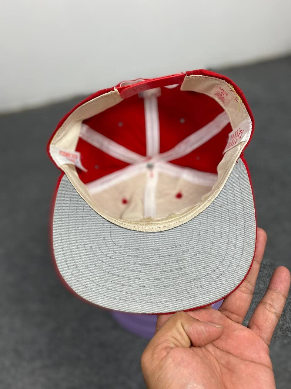 MLB × New Era vintage new era mlb cicinnati snapback cap made in usa Size ONE SIZE - 6 Thumbnail