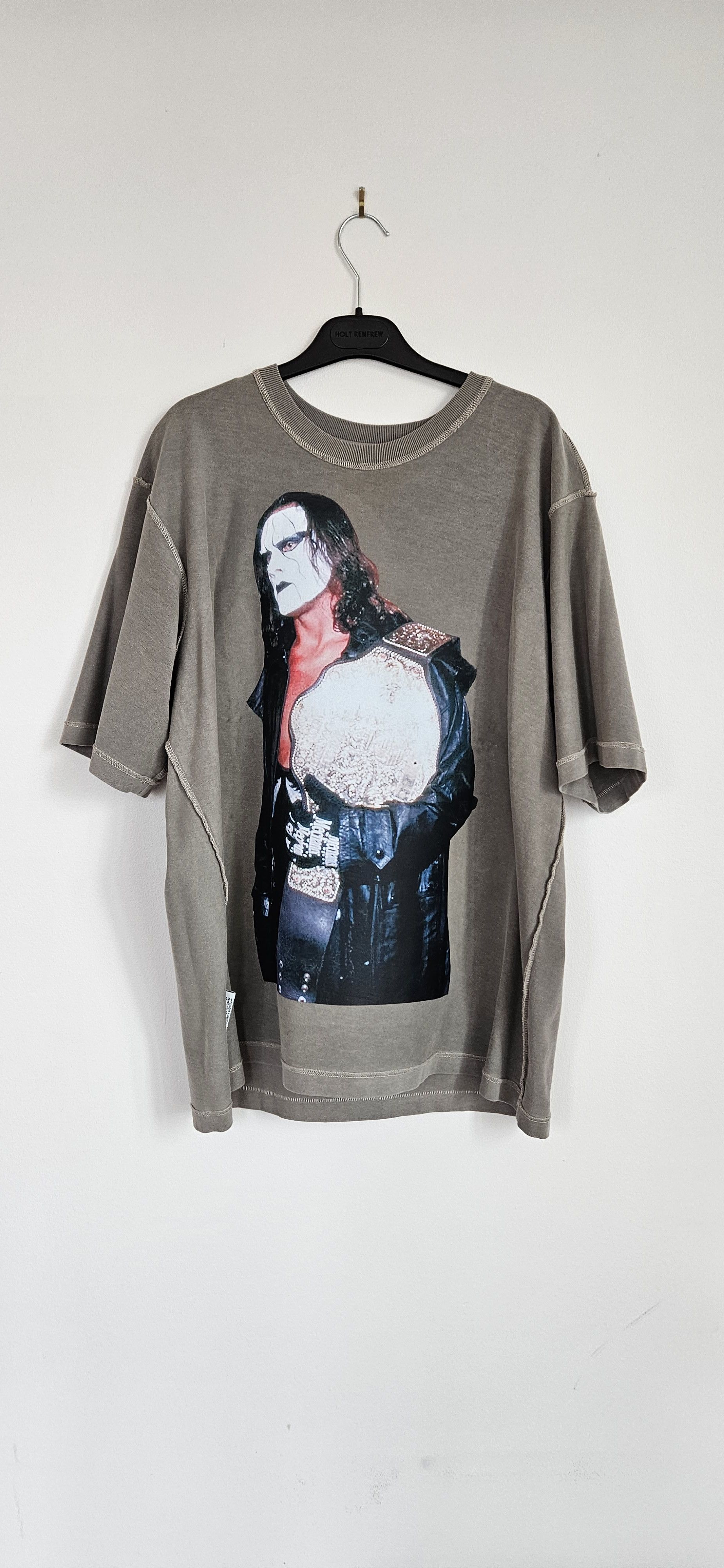 1989 STUDIO × Vintage × WWE WWE "Federation" Reversible T-Shirt (Mud) Size US L / EU 52-54 / 3 - 3 Thumbnail