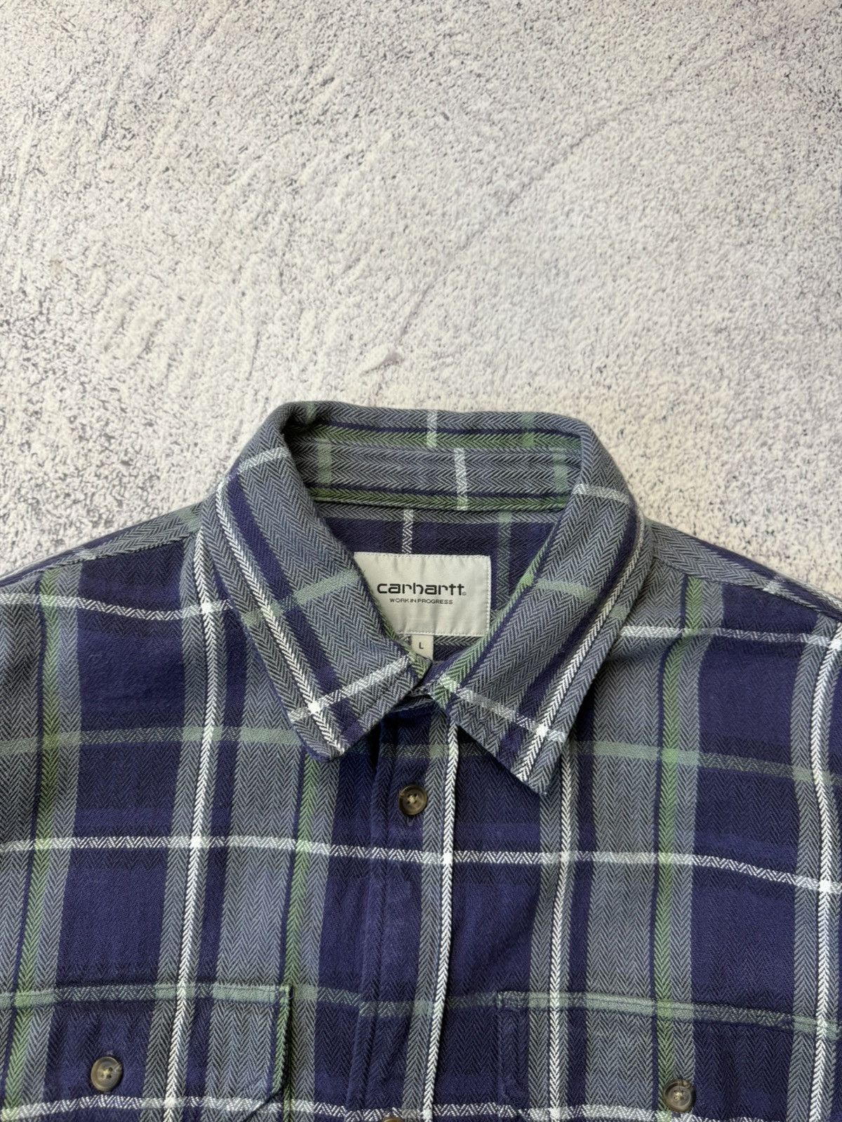 Carhartt Vintage Carhartt Flannel Jacket USA Y2K Size US L / EU 52-54 / 3 - 12 Thumbnail