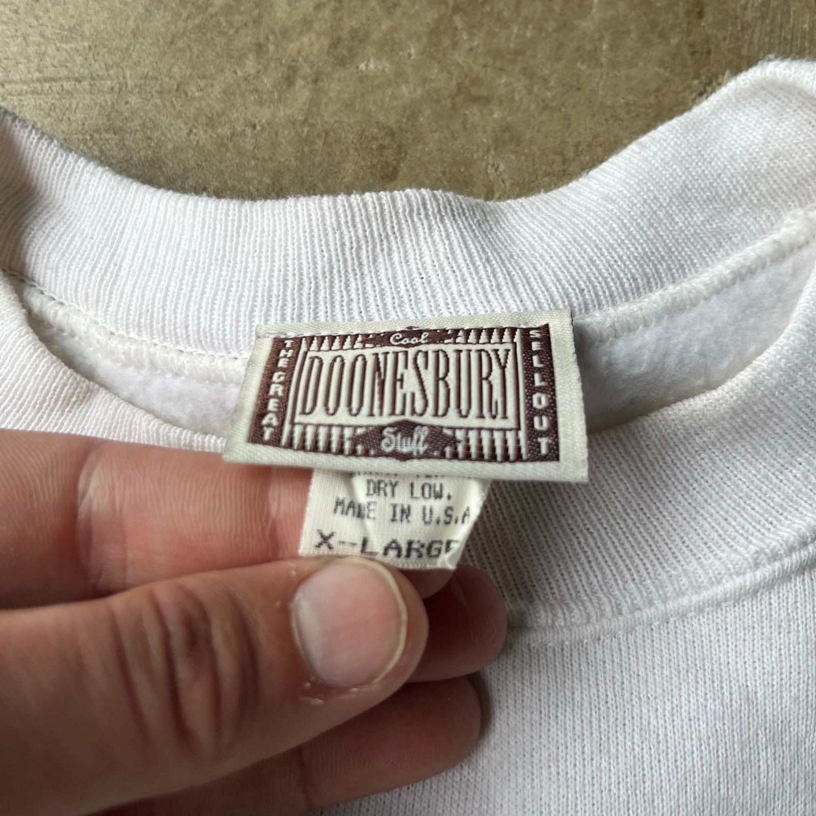 Vintage VINTAGE FEMINISM MEN DONT GET IT SWEATSHIRT COMIC XL USA Size US XL / EU 56 / 4 - 6 Thumbnail