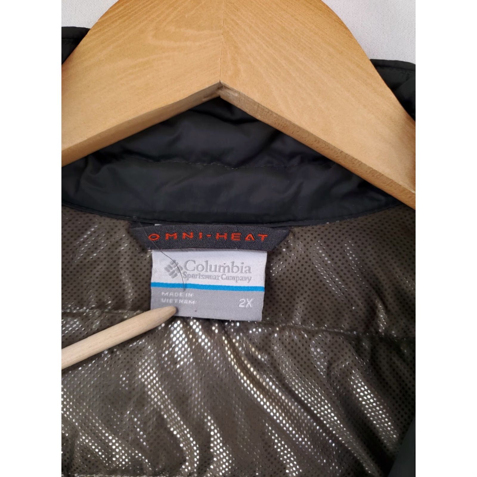 Vintage Columbia Omni-Heat 590TD TurboDown Full Zip Jacket Gray Mens XXL | Jacket | Men Size US XXL / EU 58 / 5 - 6 Thumbnail