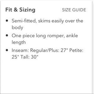 Athleta NWT ATHLETA Brooklyn Jumpsuit Black W's 12 Pockets Comfort S Size 34" / US 12 / IT 48 - 11 Thumbnail