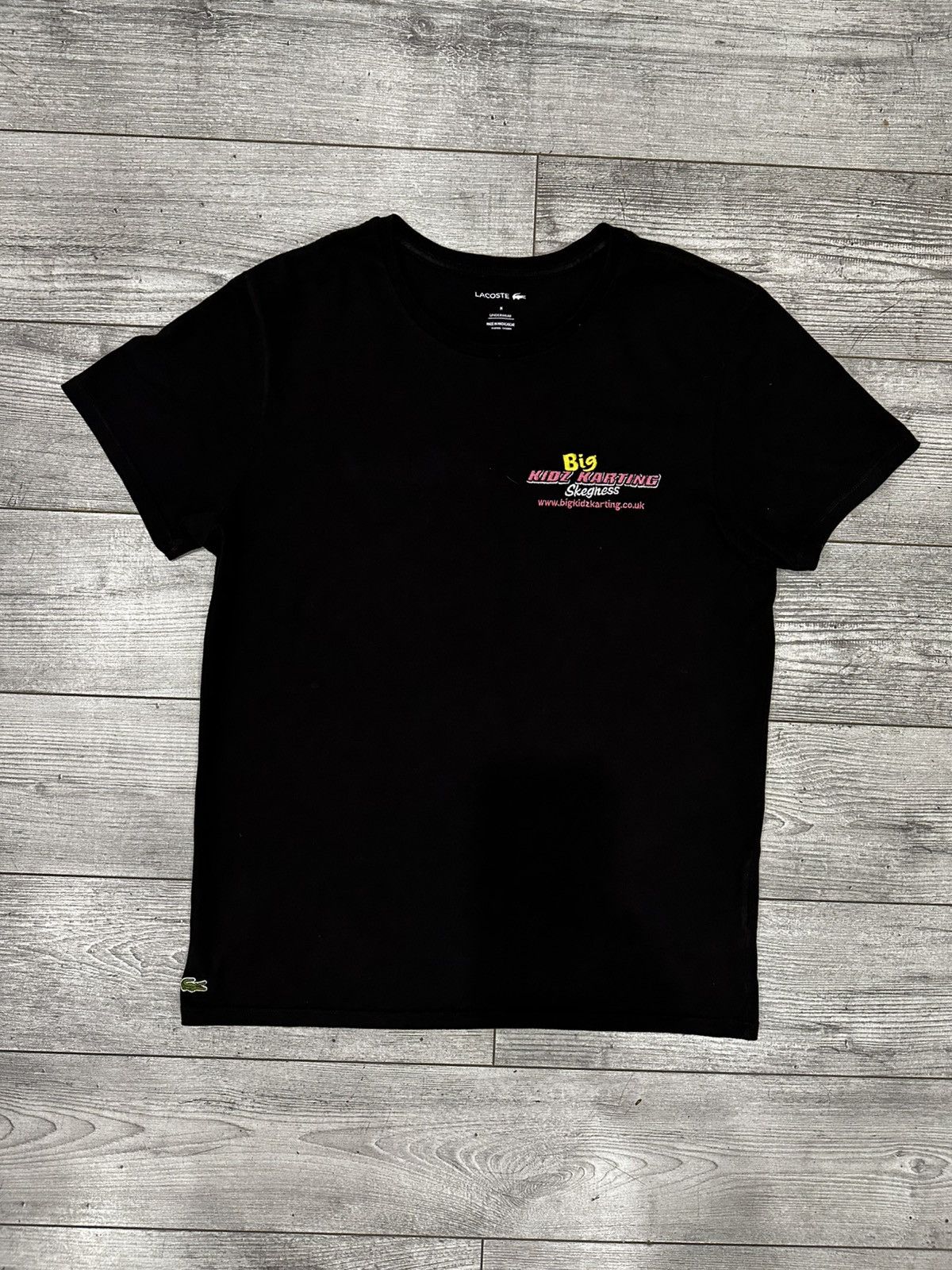 Lacoste Lacoste black t-shirt Size M / US 6-8 / IT 42-44 - 1 Thumbnail