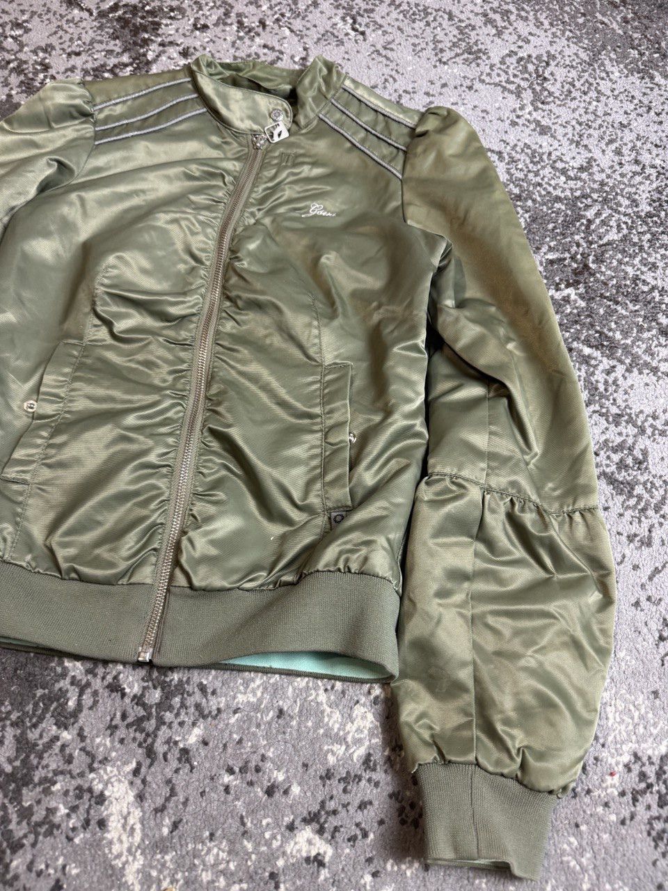 GSUS Sindustries × Vintage Vintage Y2K Gsus Sindustries Avantga Flat Head Stork Bomber Size US S / EU 44-46 / 1 - 2 Thumbnail