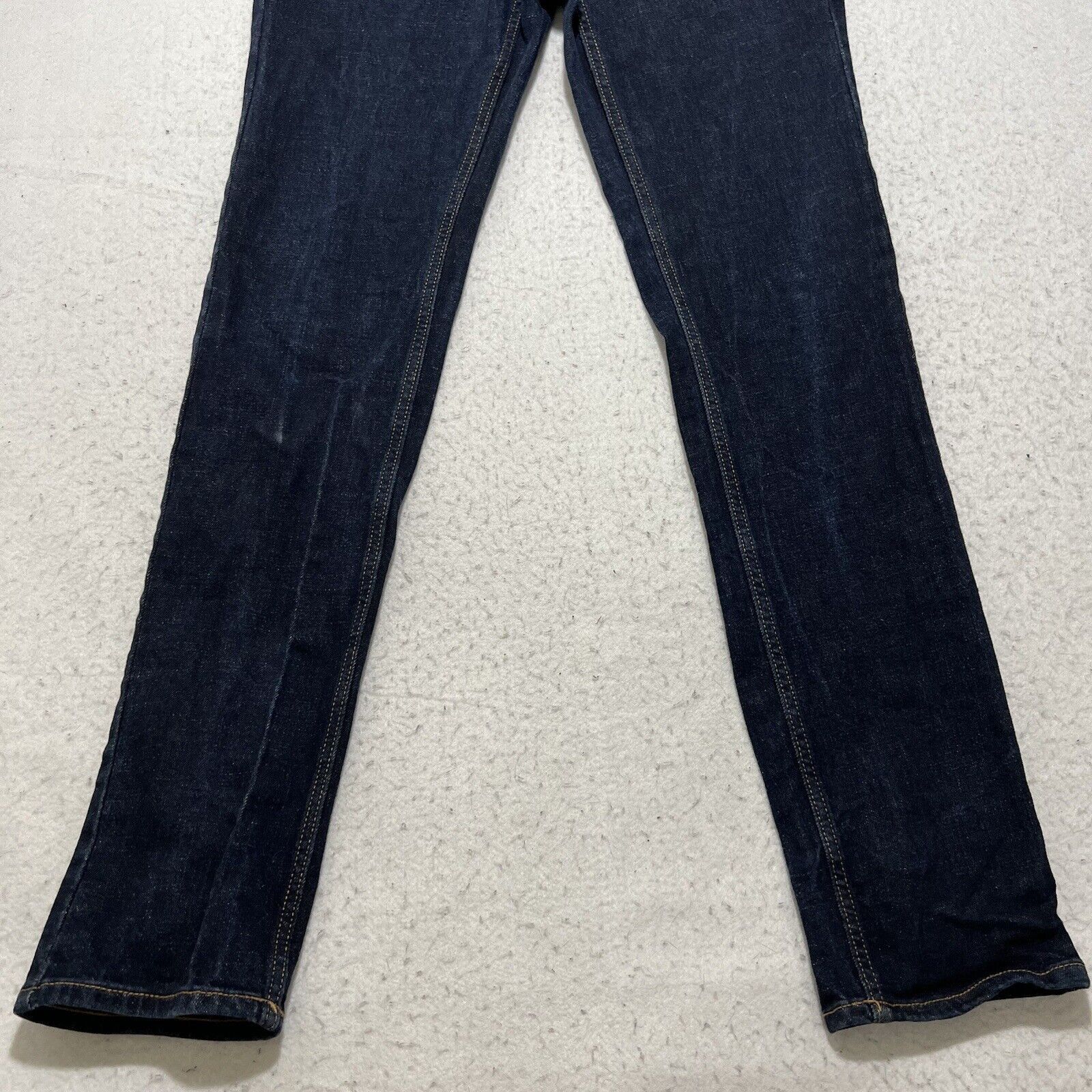 Old Navy Old Navy 32x33 Skinny Denim Jeans Dark Navy Blue Size US 32 / EU 48 - 3 Thumbnail