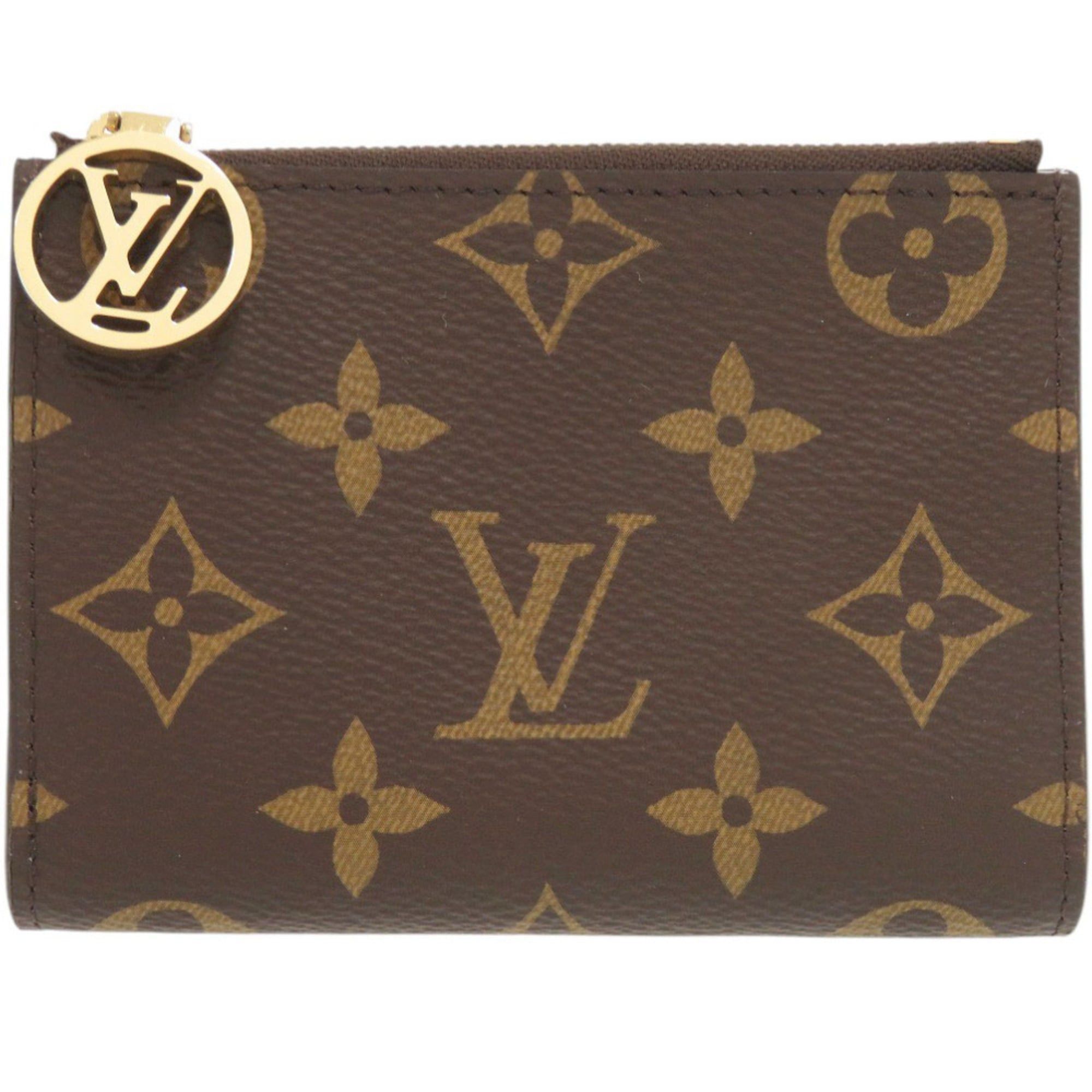 Louis Vuitton Like New Louis Vuitton Portefeuille Lisa Blue Olympe Monogram M83605 Bi-fold Wallet LV 0330LOUIS VUITTON Size ONE SIZE - 1 Thumbnail