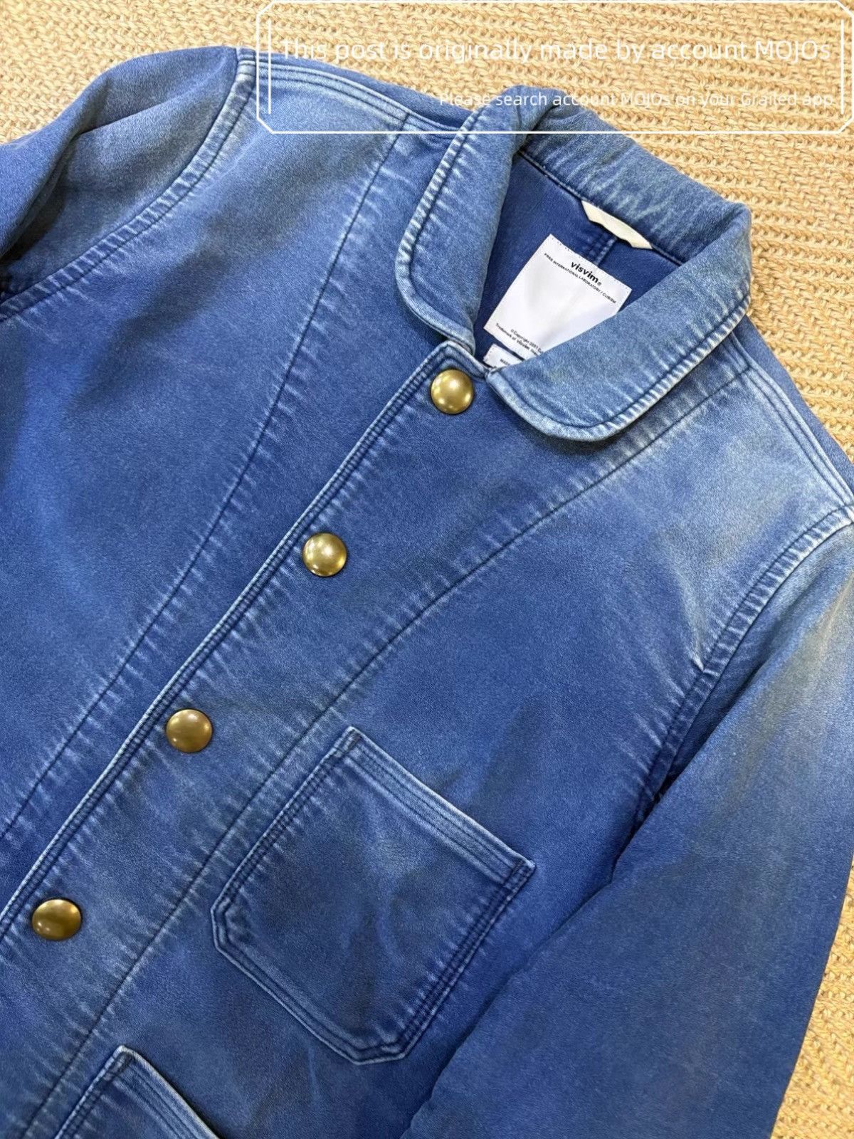 Visvim Sz 2 Visvim Potomac Denim Hunting Jacket mojos1208 Size US M / EU 48-50 / 2 - 4 Thumbnail