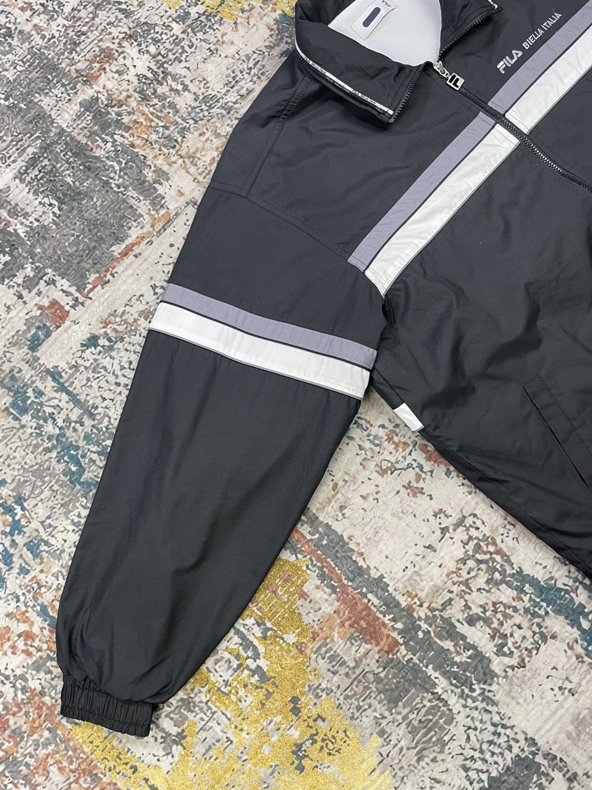Fila Vintage Fila Biella Italia Back Hit Track Top Jacket Size US M / EU 48-50 / 2 - 5 Thumbnail