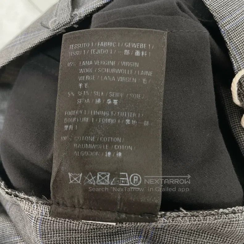 Balenciaga Balenciaga Gray Plaid Pants, Size 36 Size US 36 / EU 52 - 8 Thumbnail