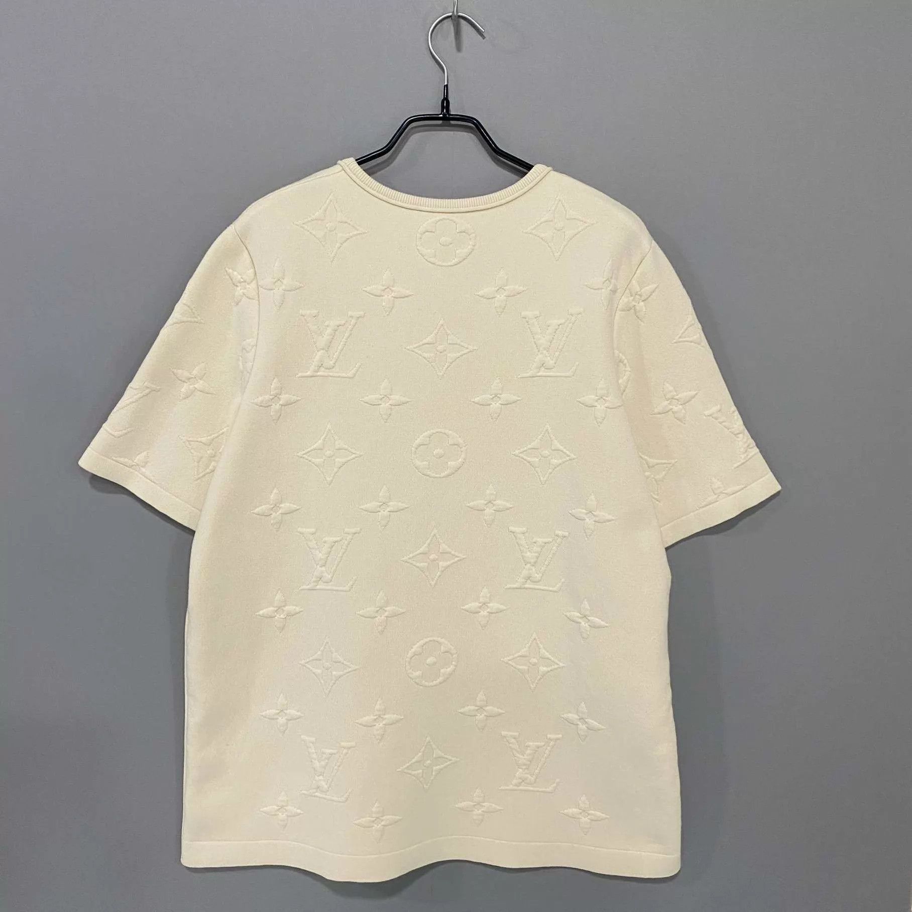 Louis Vuitton LV Monogram all over print short-sleeve T-shirt L Size L / US 10 / IT 46 - 3 Thumbnail