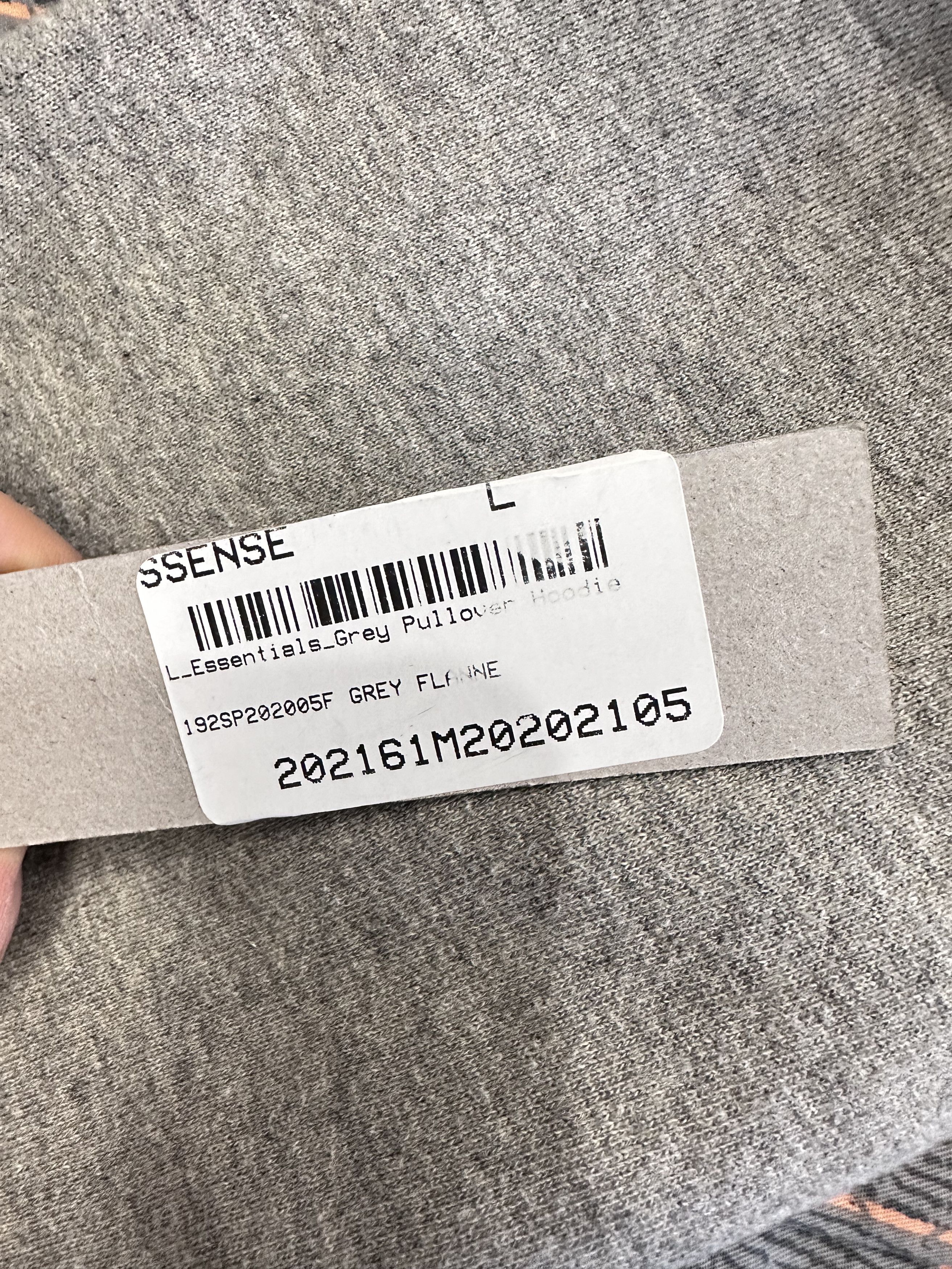 Essentials × Fear of God Logo Hoodie Size US L / EU 52-54 / 3 - 8 Thumbnail