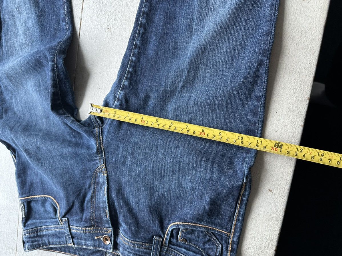 Armani 🚨Gothic Armani Regular Slim relax Flared Jeans Womens Size 32" / US 10 / IT 46 - 10 Thumbnail