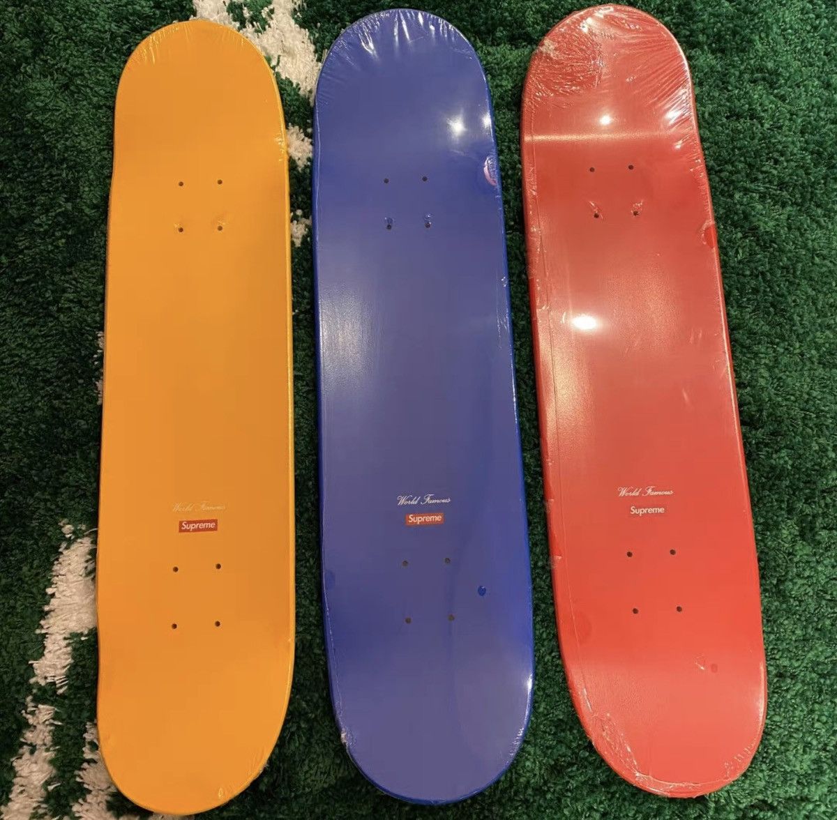 Supreme Supreme 2008 kermit deck set yellow blue red Size ONE SIZE - 2 Thumbnail