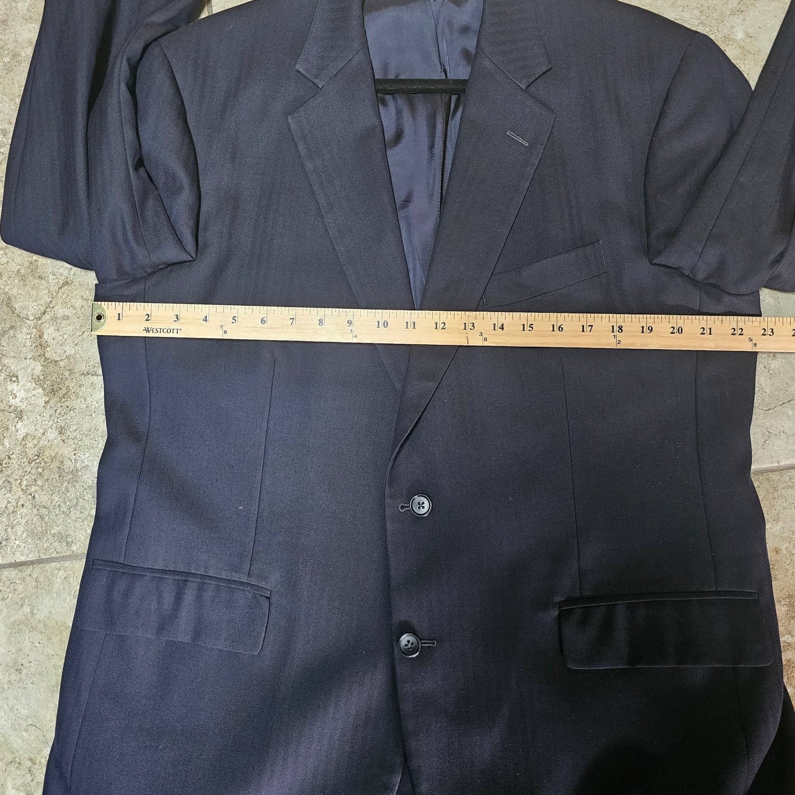 Brooks Brothers Brooks Brothers 1818 Madison Wool Saxxon Jacket sz 44R 39W Size 44R - 4 Thumbnail