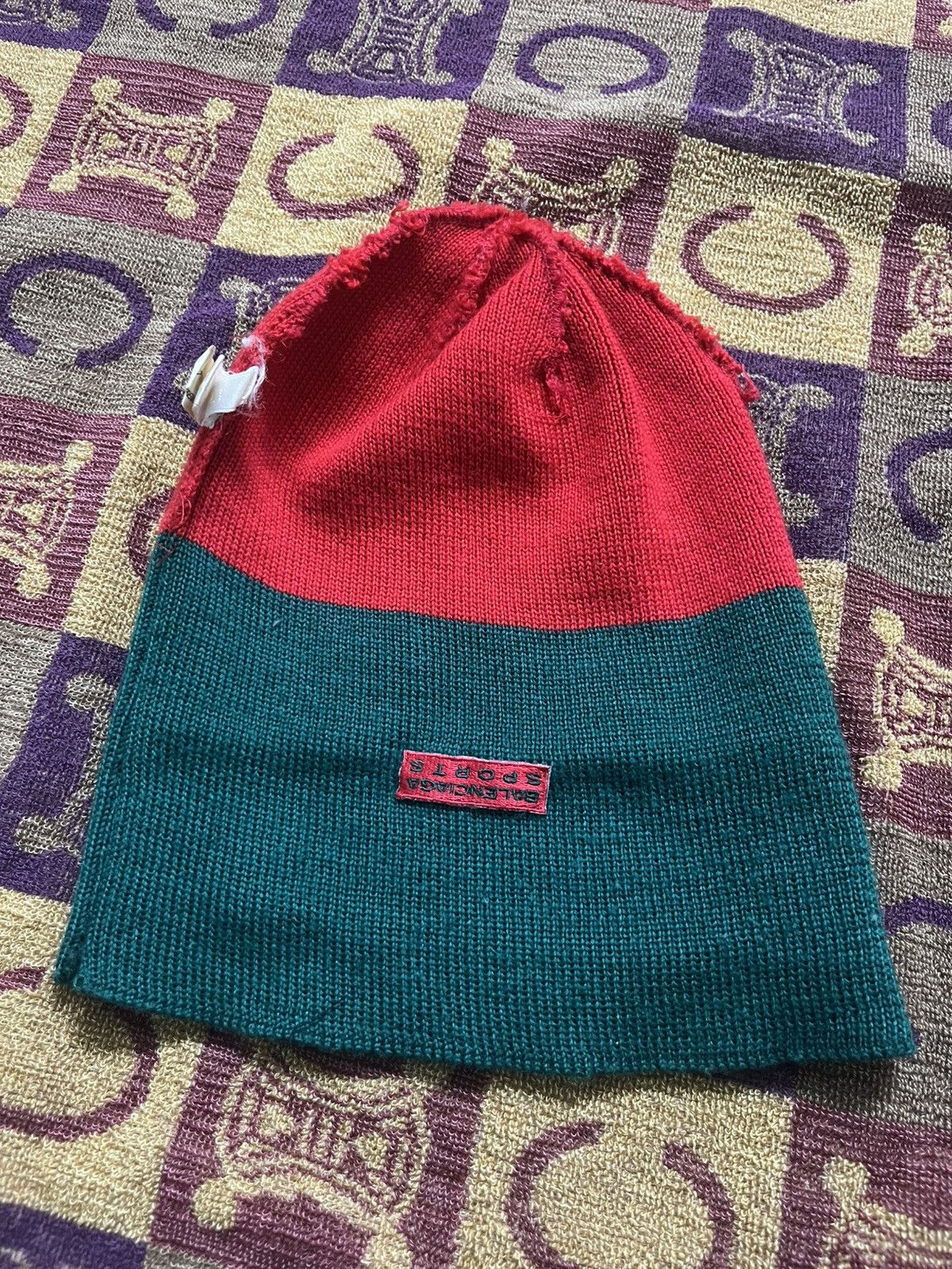 Balenciaga Vintage Beanie Hat Balenciaga Size 32 - 6 Thumbnail