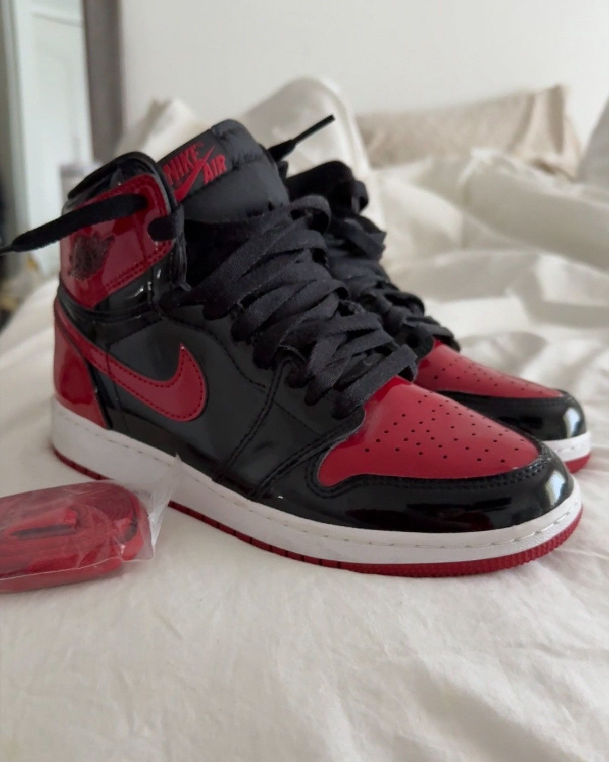 Jordan Brand Patent Bred 1s 🍓 Size US 5.5 / EU 38 - 2 Thumbnail